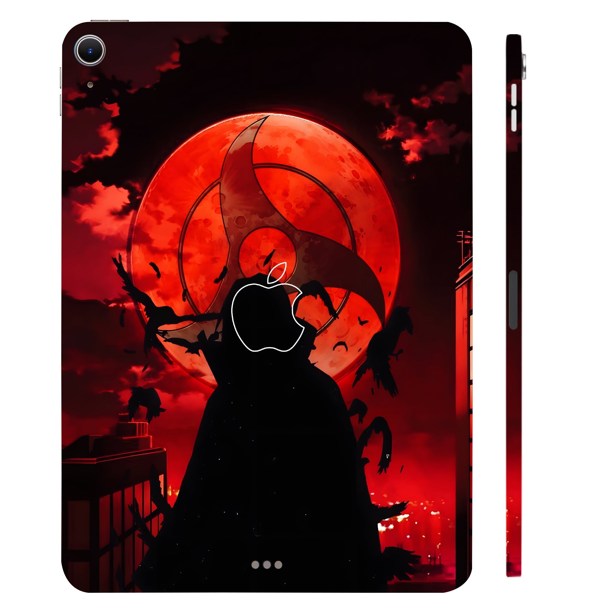 Apple iPad Air 11 M2 2024 Shadow of Itachi The Mangekyou Anime Tablet Skins