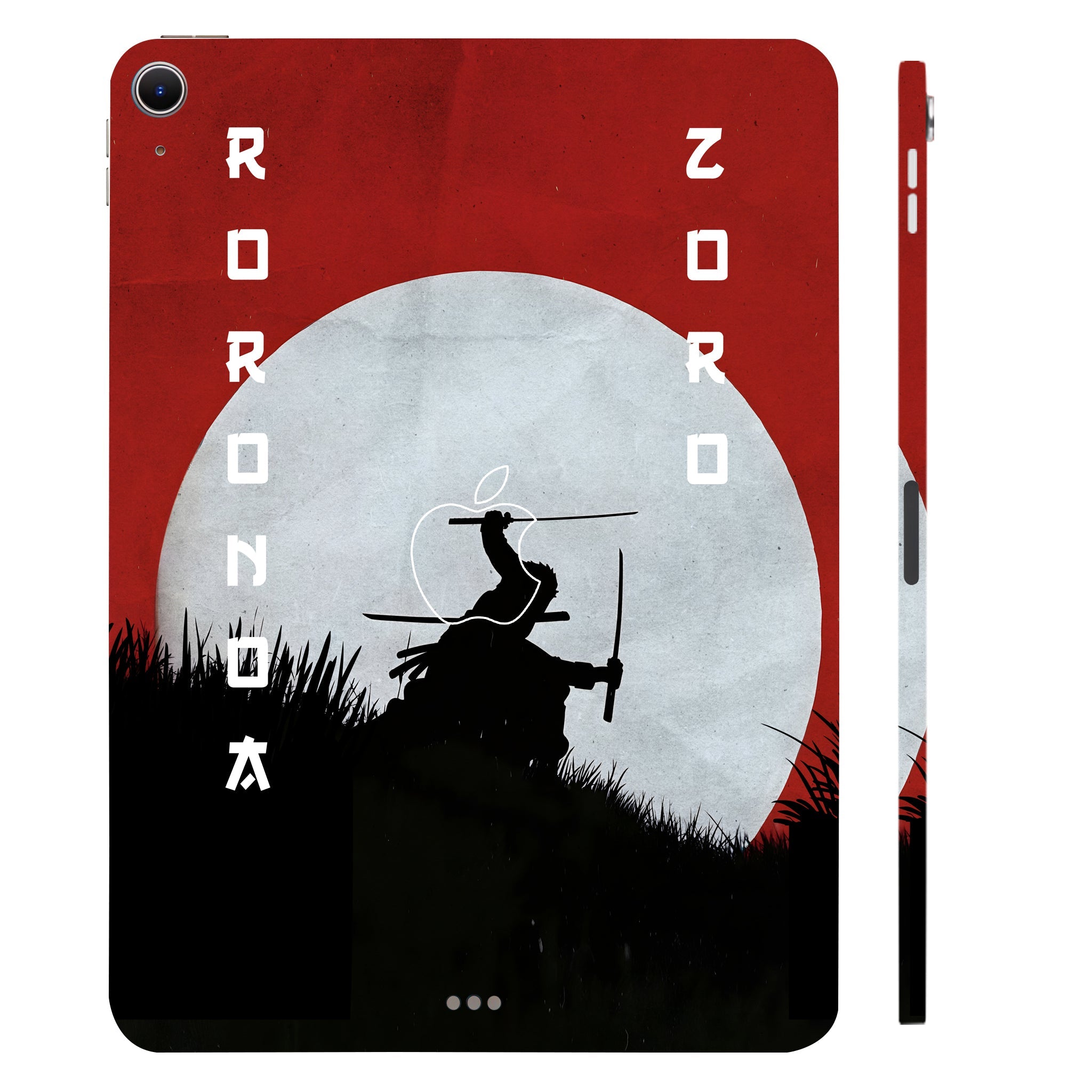 Apple iPad Air 13 M2 2024 Roronoa Zoro Santoryu Anime Tablet Skins