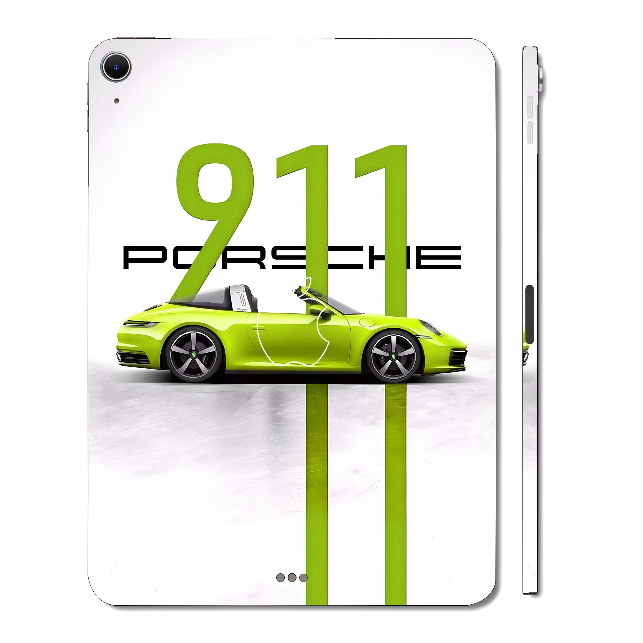 Apple iPad Air 13 M2 2024 Lime Porsche 911 Cars & Bikes Tablet Skins
