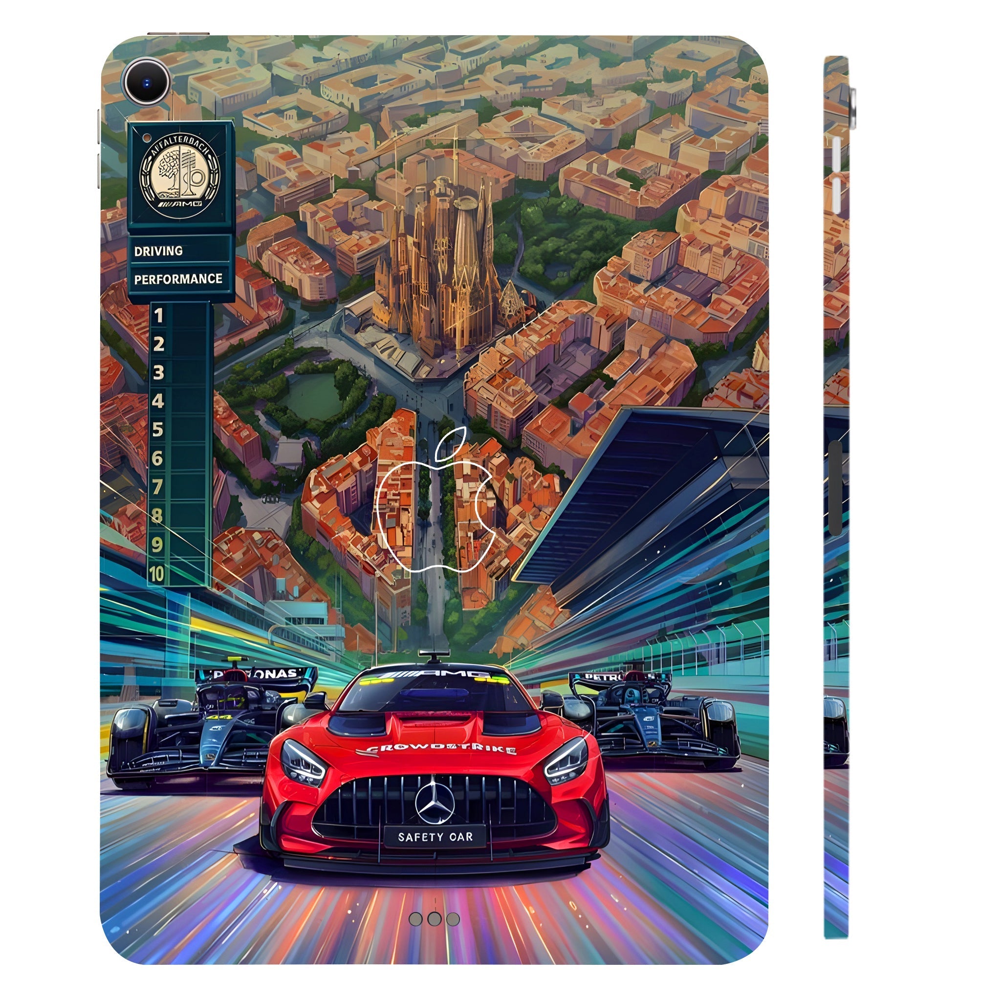 Apple iPad Air 11 M2 2024 2023 Spanish Grand Prix Cars & Bikes Tablet Skins