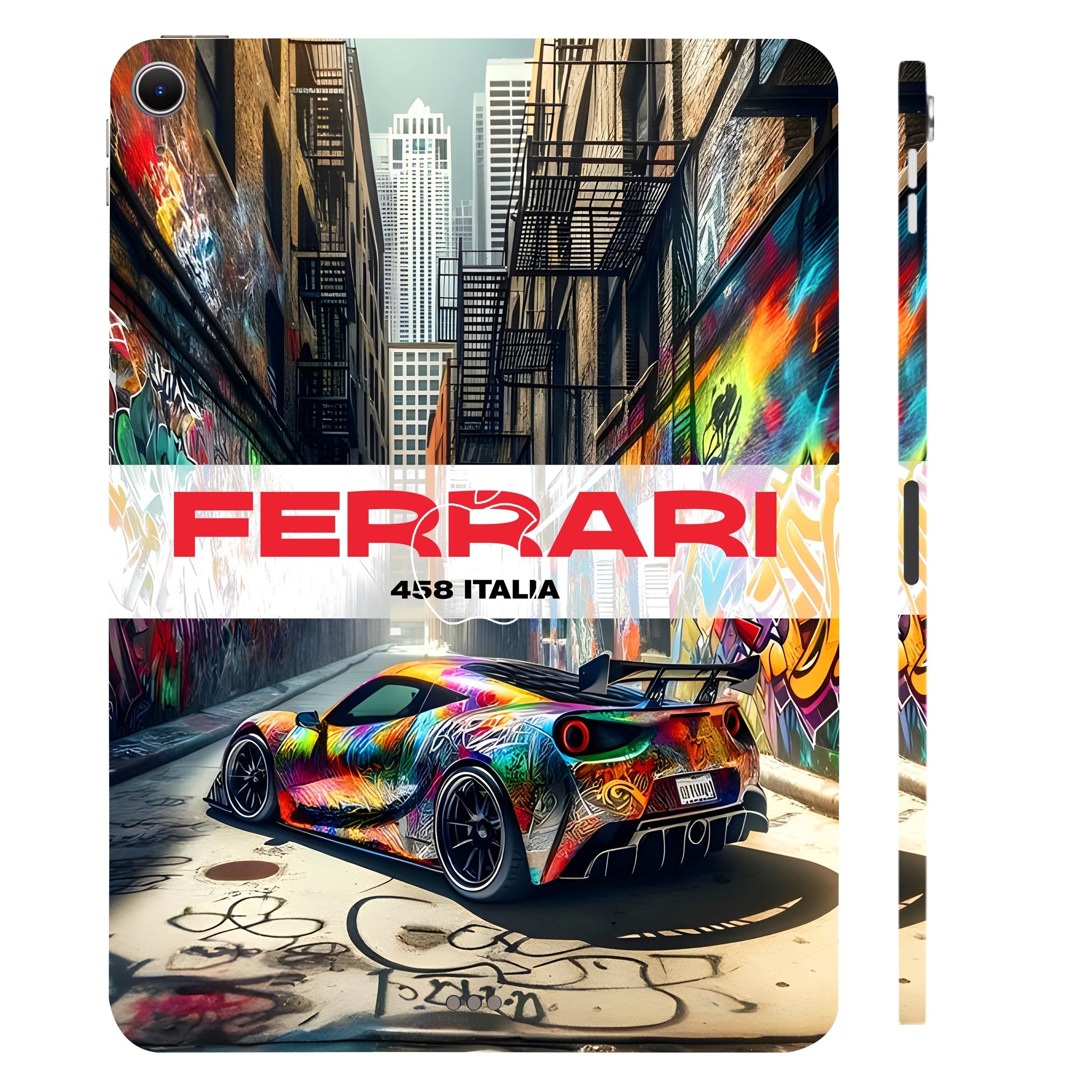 Apple iPad Air 11 M2 2024 Ferrari 458 Italia Cars & Bikes Tablet Skins