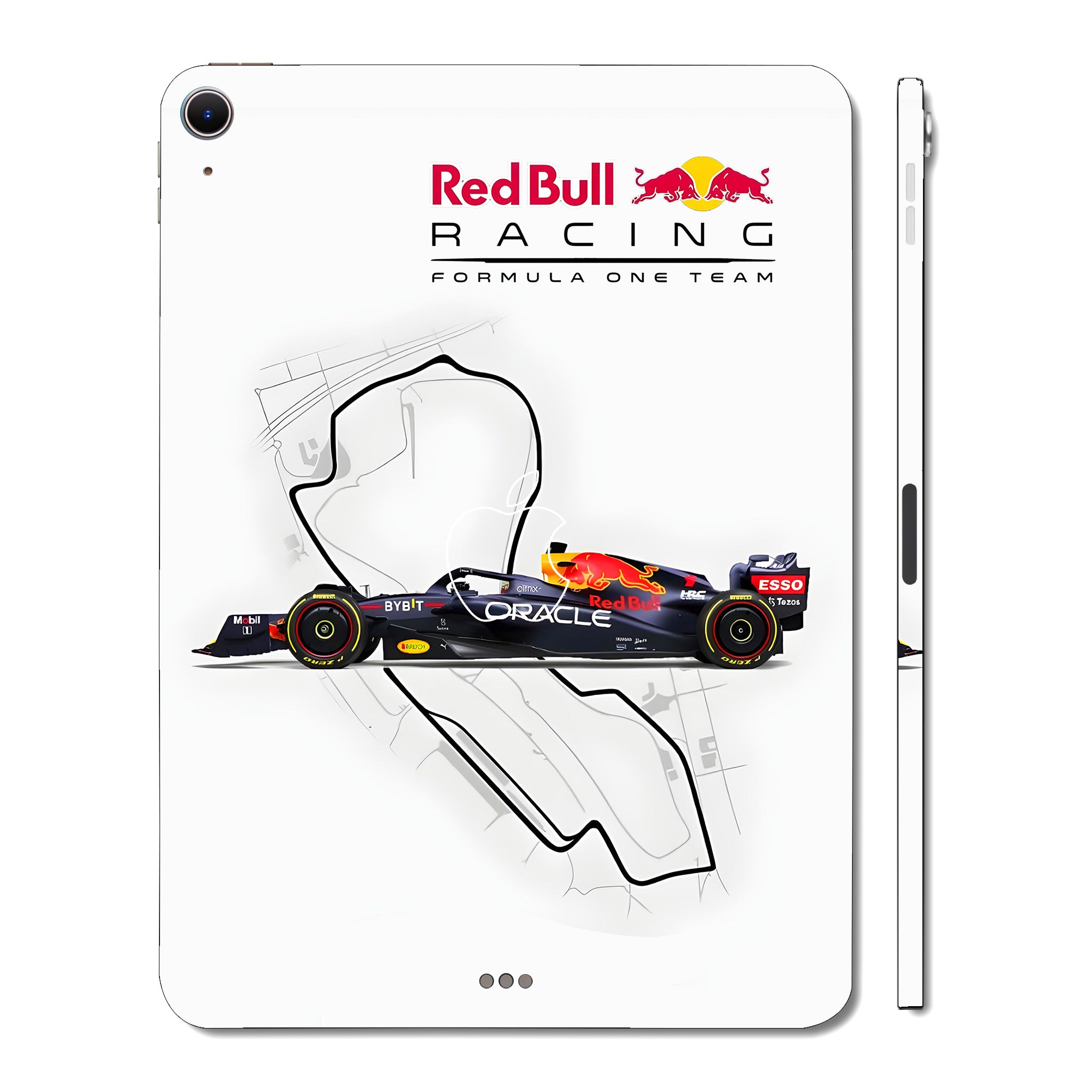 Apple iPad Air 13 M2 2024 Red Bull Racing in Action Cars & Bikes Tablet Skins