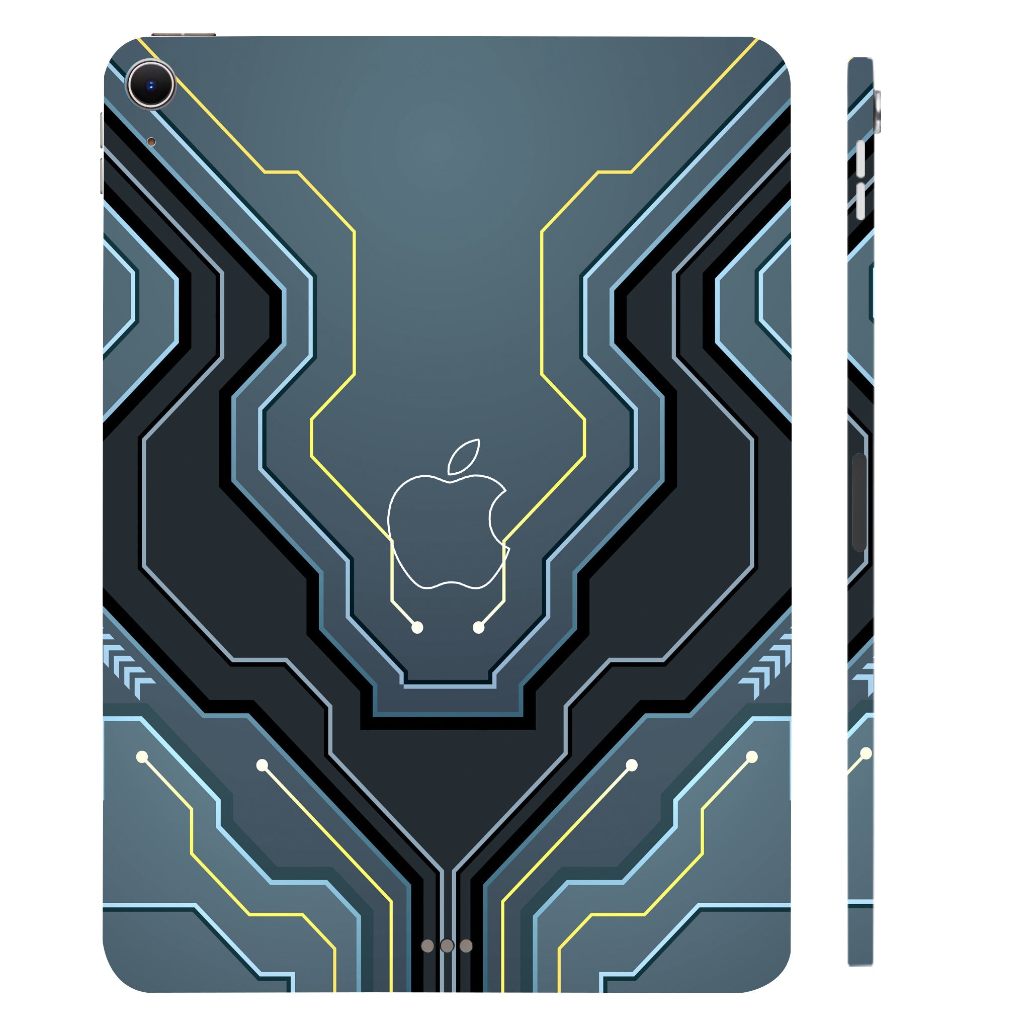 Apple iPad Air 13 M2 2024 Futuristic Techno Tablet Skins