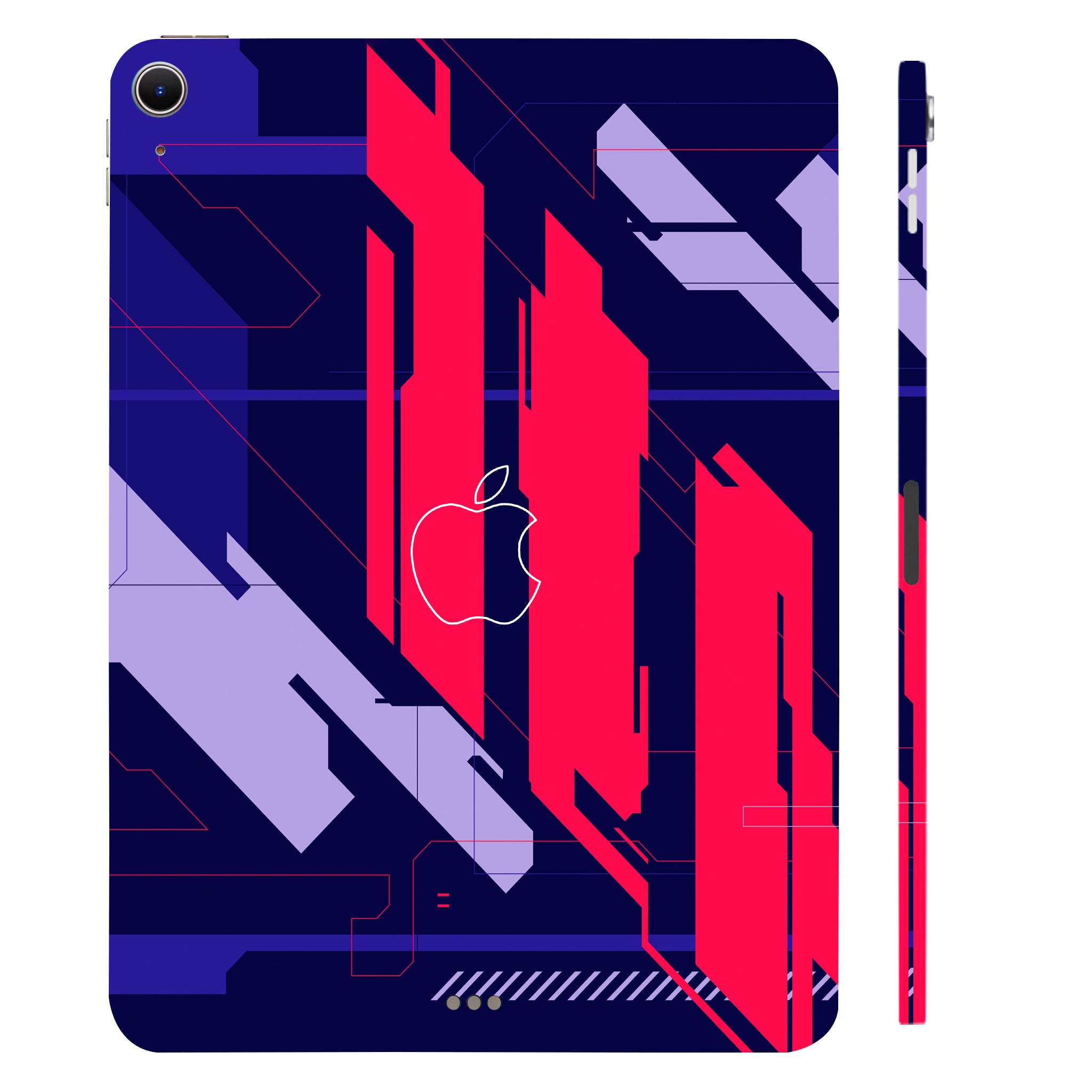 Apple iPad Air 13 M2 2024 Retro Innovative Illustration Tablet Skins