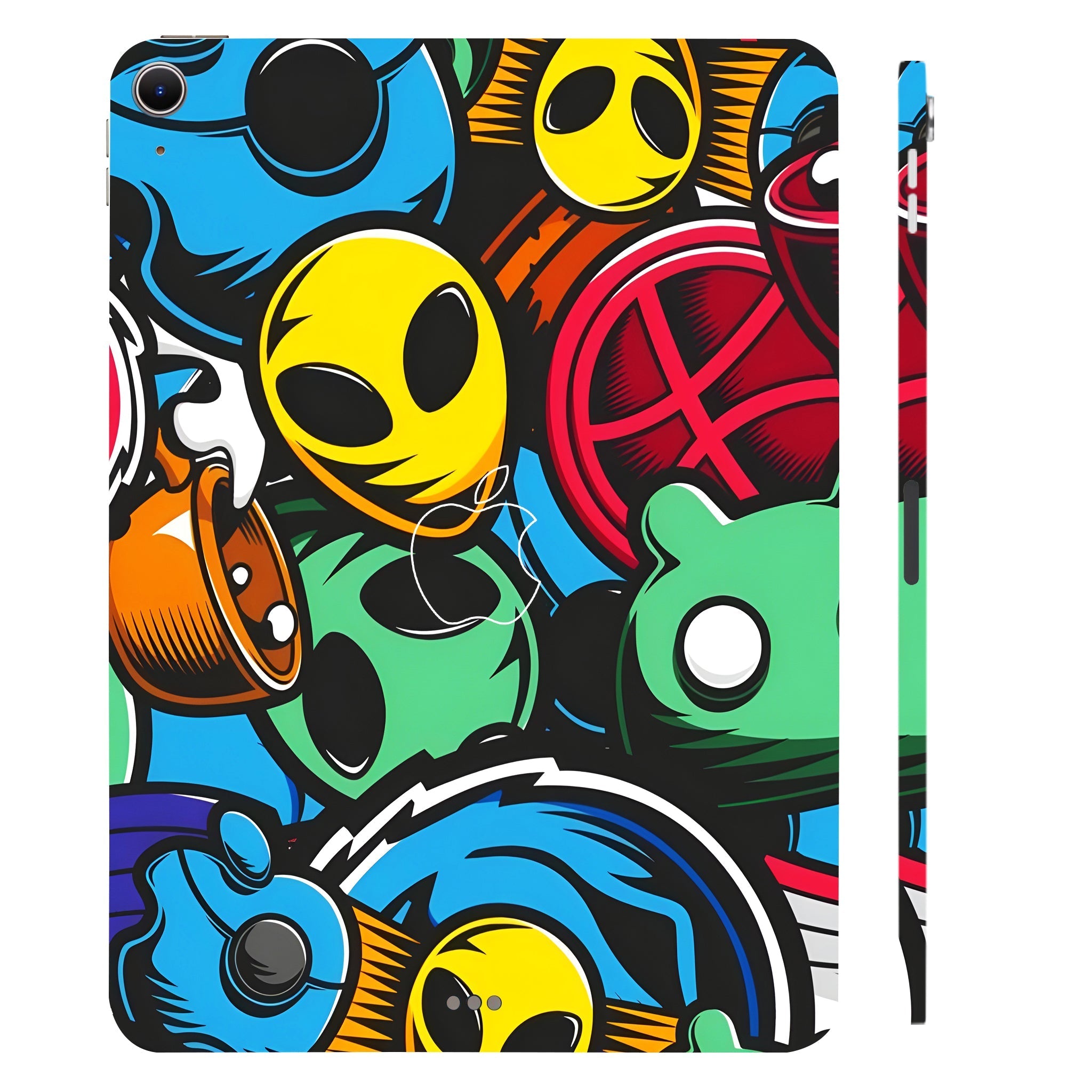 Apple iPad Air 11 M2 2024 Vibrant Chaos Tablet Skins