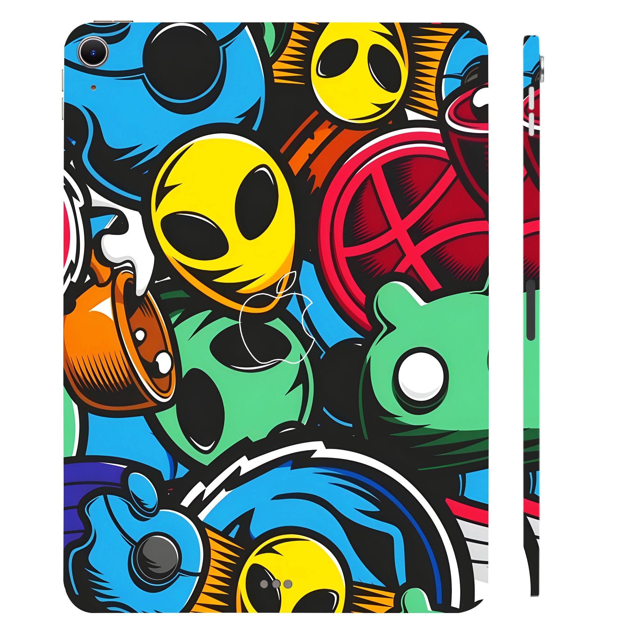 Apple iPad Air 13 M2 2024 Vibrant Chaos Tablet Skins