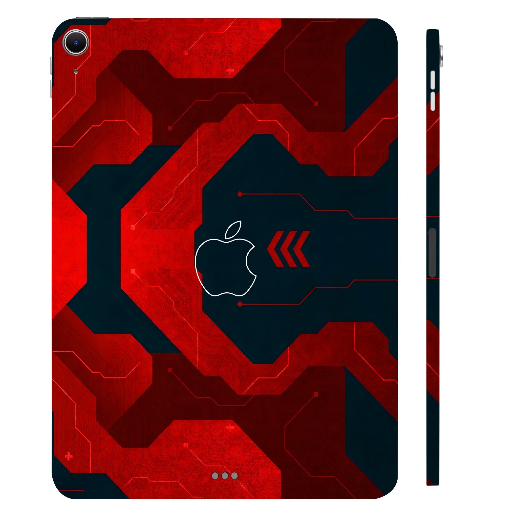 Apple iPad Air 11 M2 2024 Red Flow Tablet Skins
