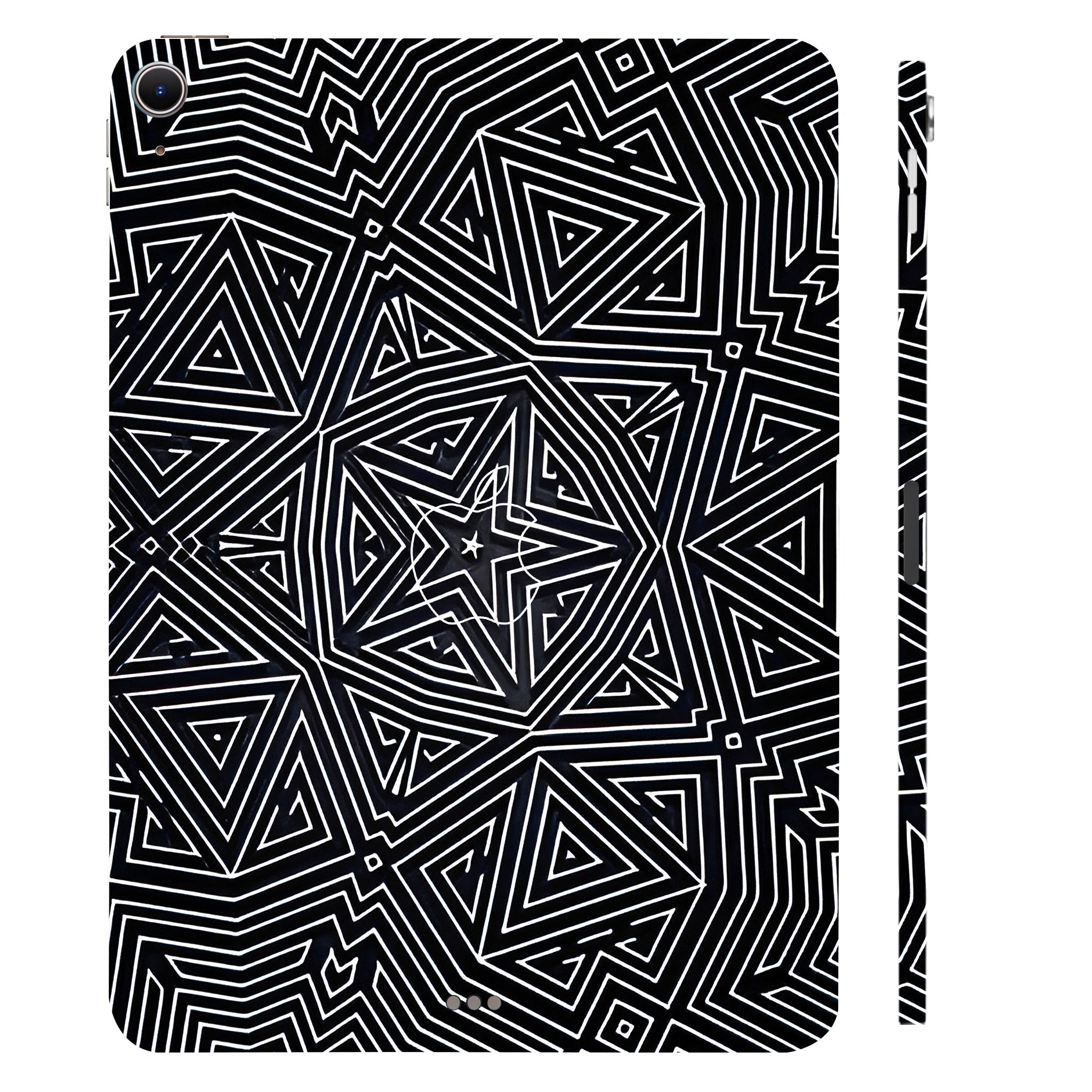 Apple iPad Air 11 M2 2024 Monochrome Maze Tablet Skins