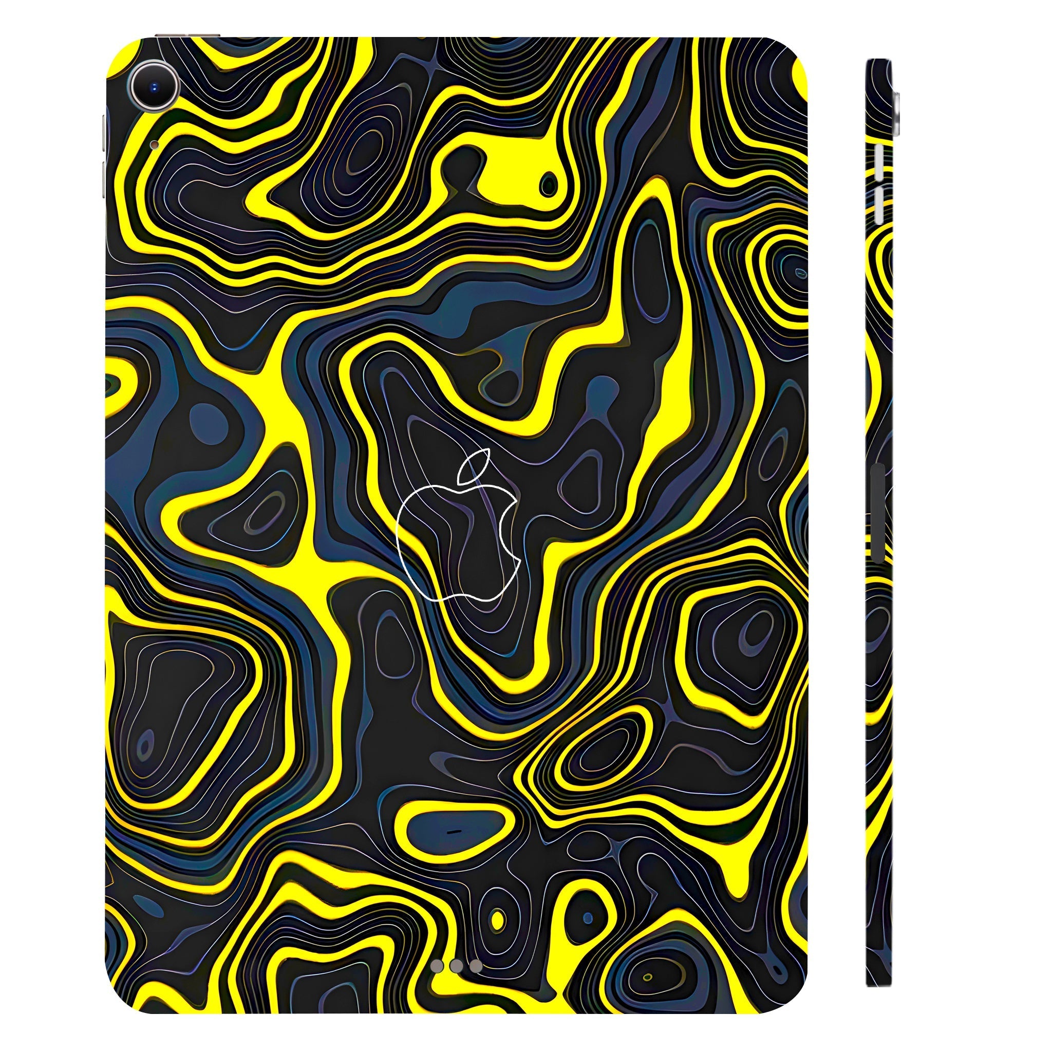Apple iPad Air 11 M2 2024 Neon Lava Contours Tablet Skins