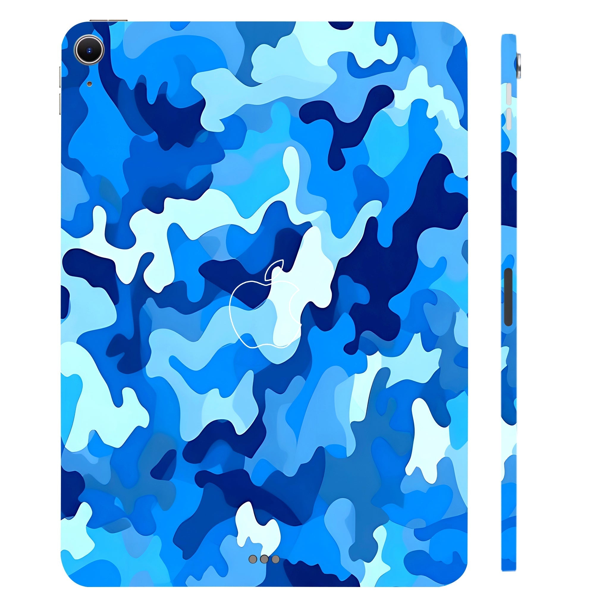 Apple iPad Air 11 M2 2024 Arctic Blue Camo Pattern Tablet Skins