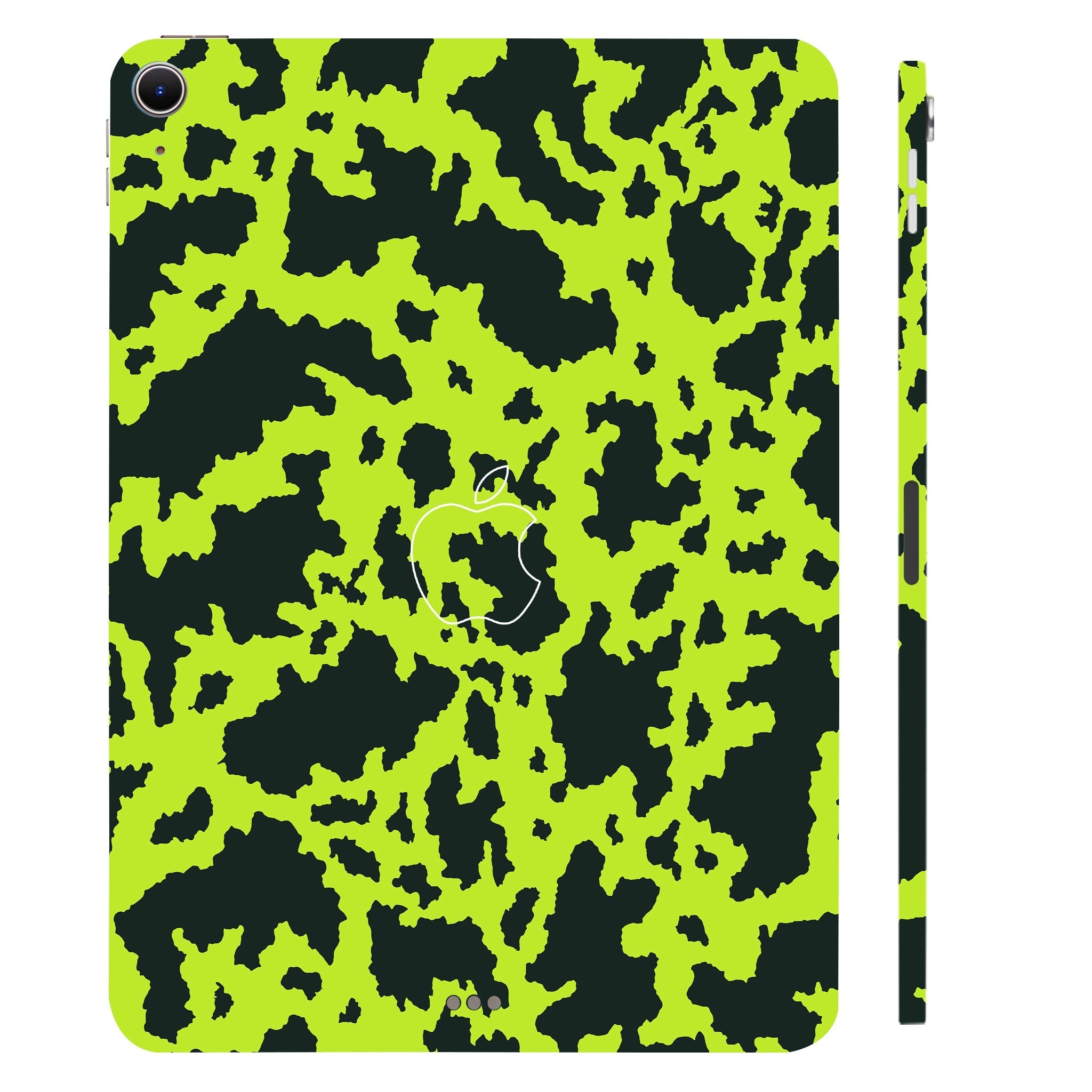 Apple iPad Air 11 M2 2024 Neon Green Splatter Tablet Skins
