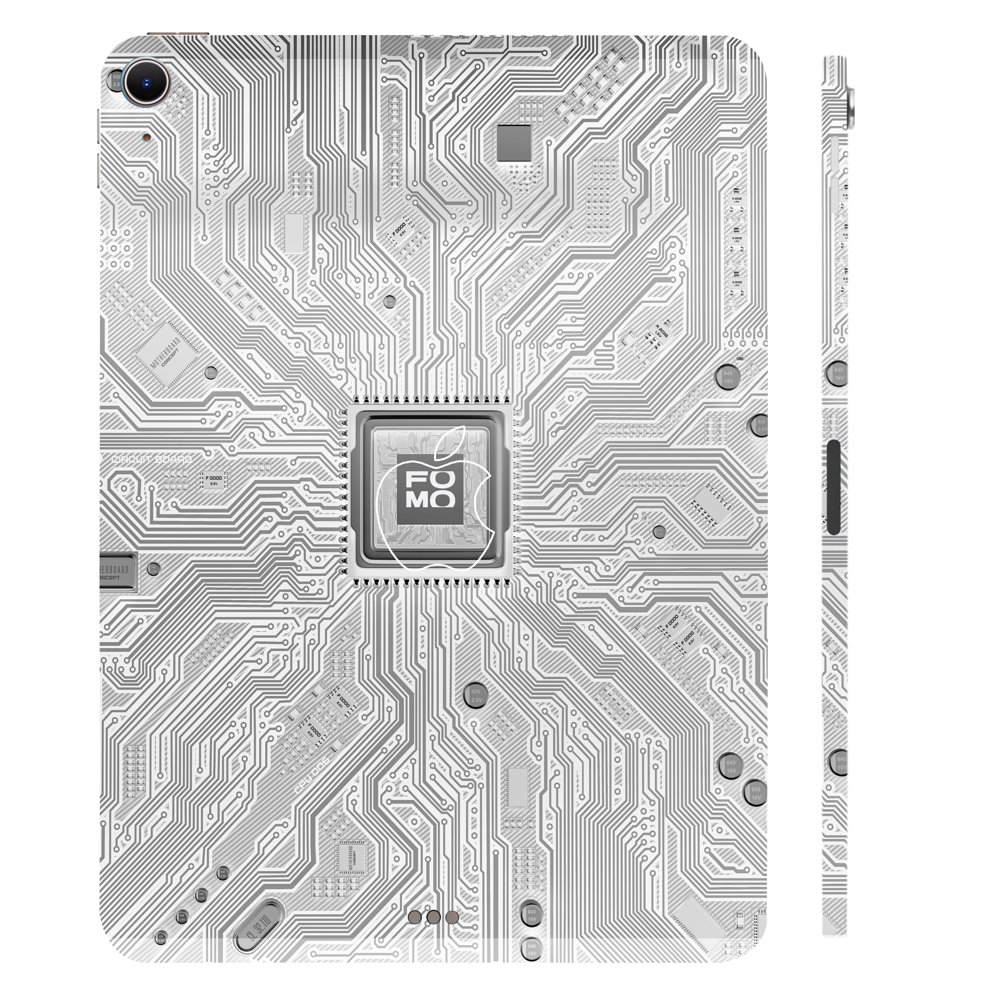 Apple iPad Air 11 M2 2024 FOMO Circuit Ligth Mode Tablet Skins