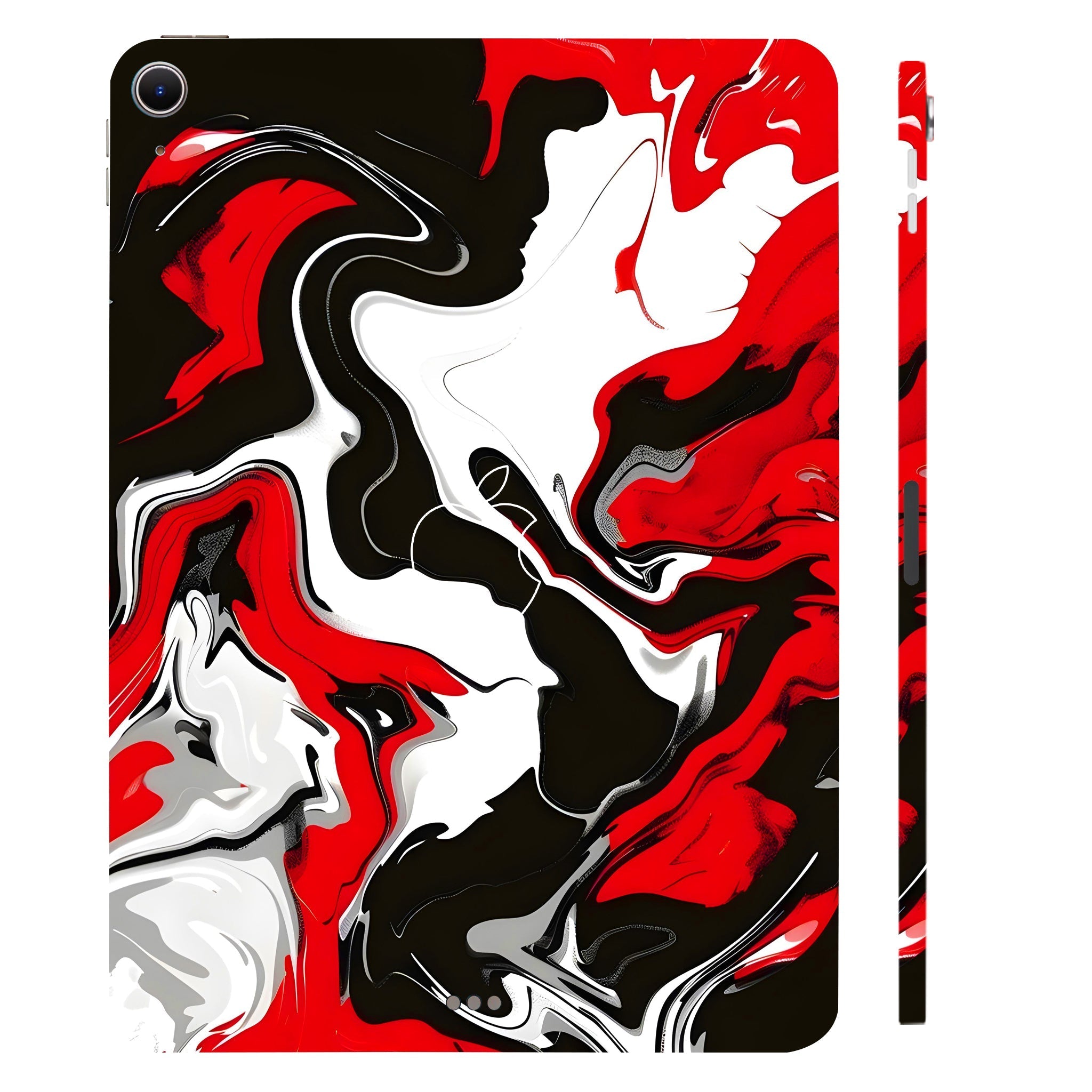 Apple iPad Air 11 M2 2024 Dynamic Red Splash Tablet Skins