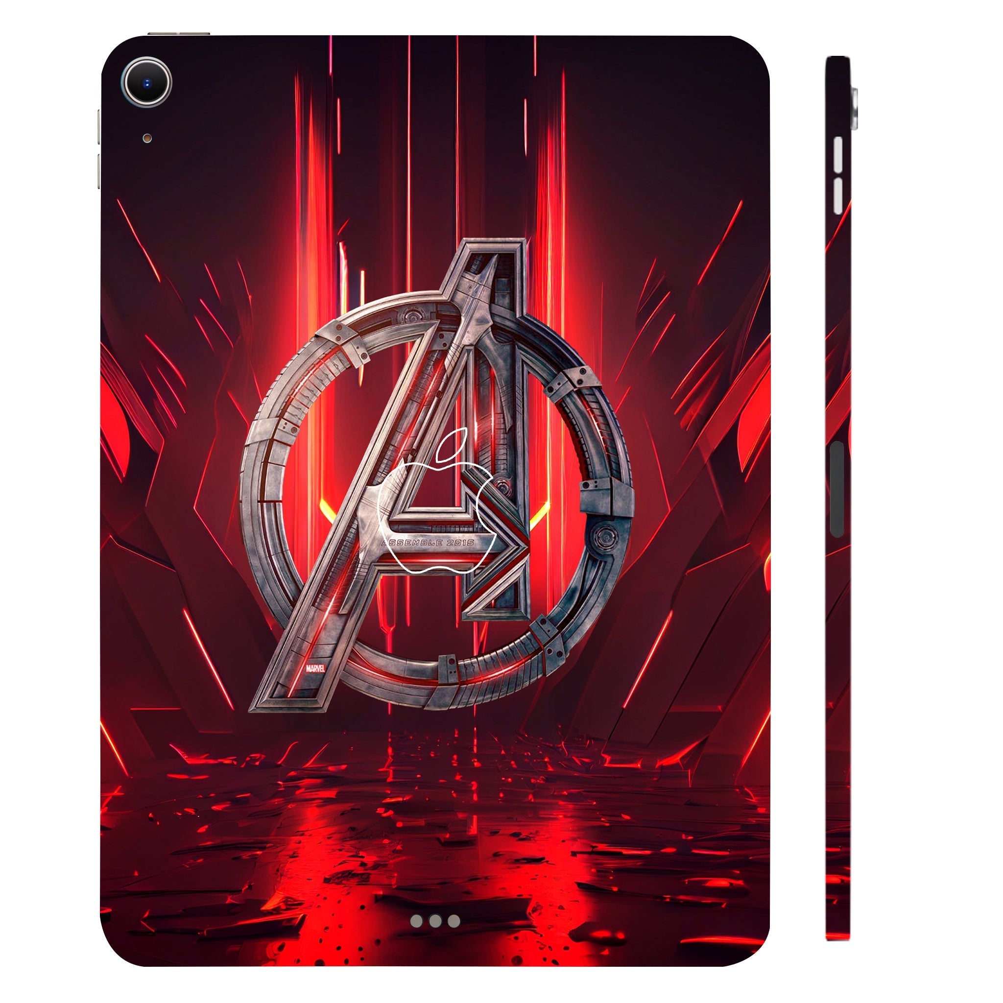 Apple iPad Air 11 M2 2024 Endgame Red Logo Movies Tablet Skins