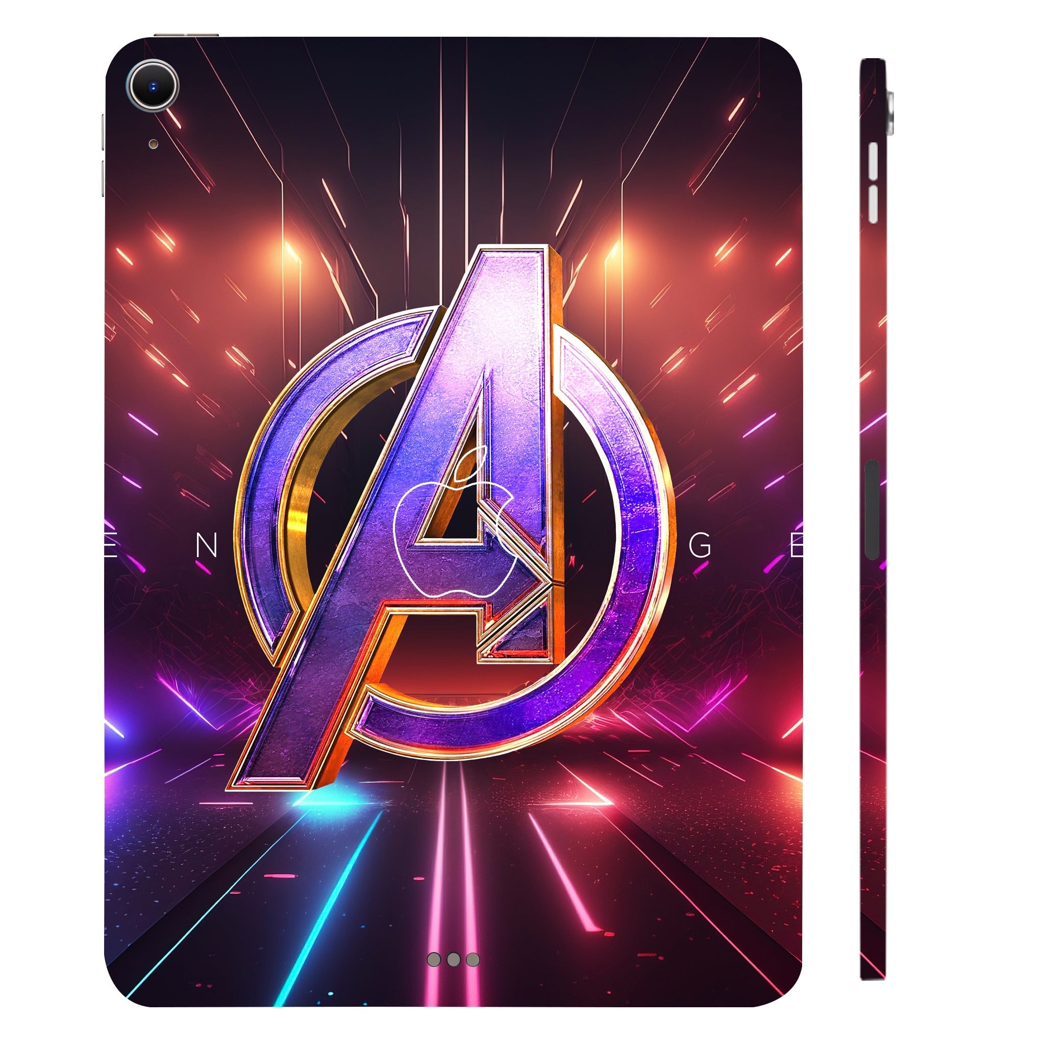 Apple iPad Air 11 M2 2024 Avengers Logo Movies Tablet Skins