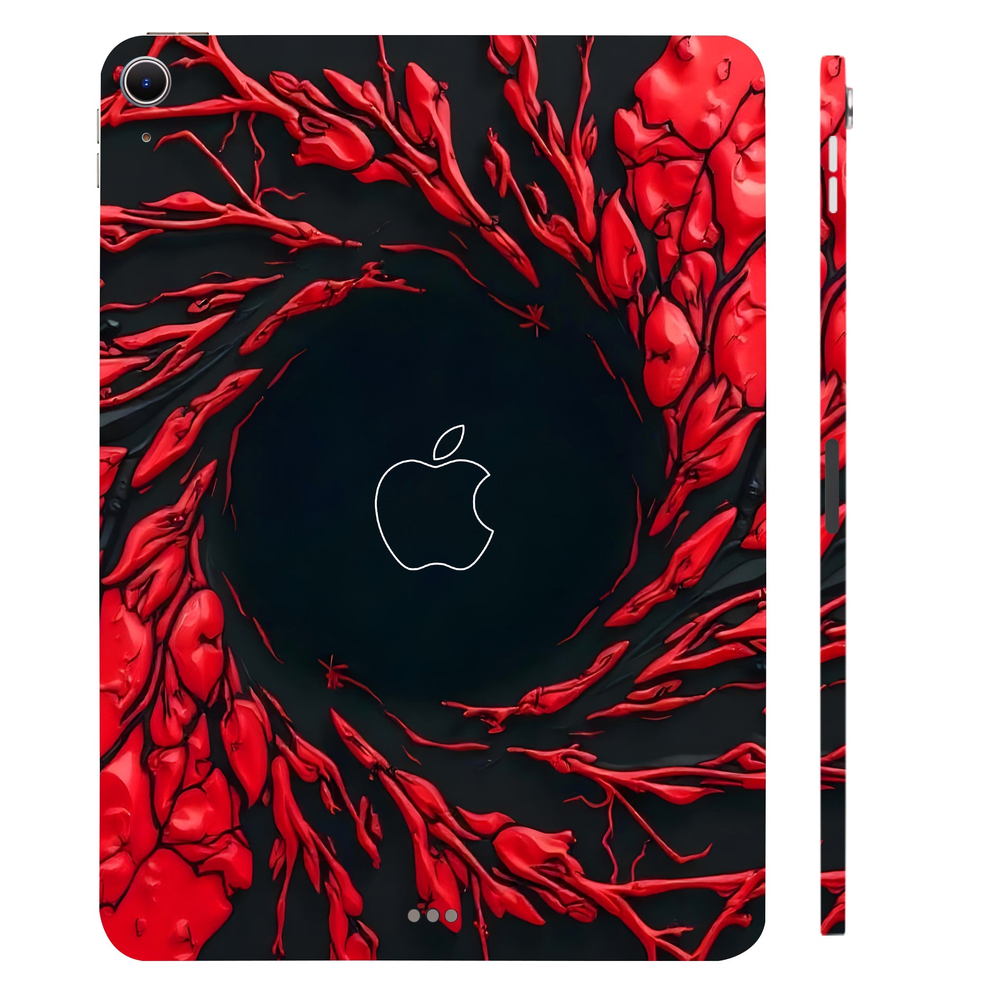 Apple iPad Air 13 M2 2024 Spiderman Web Red Movies Tablet Skins