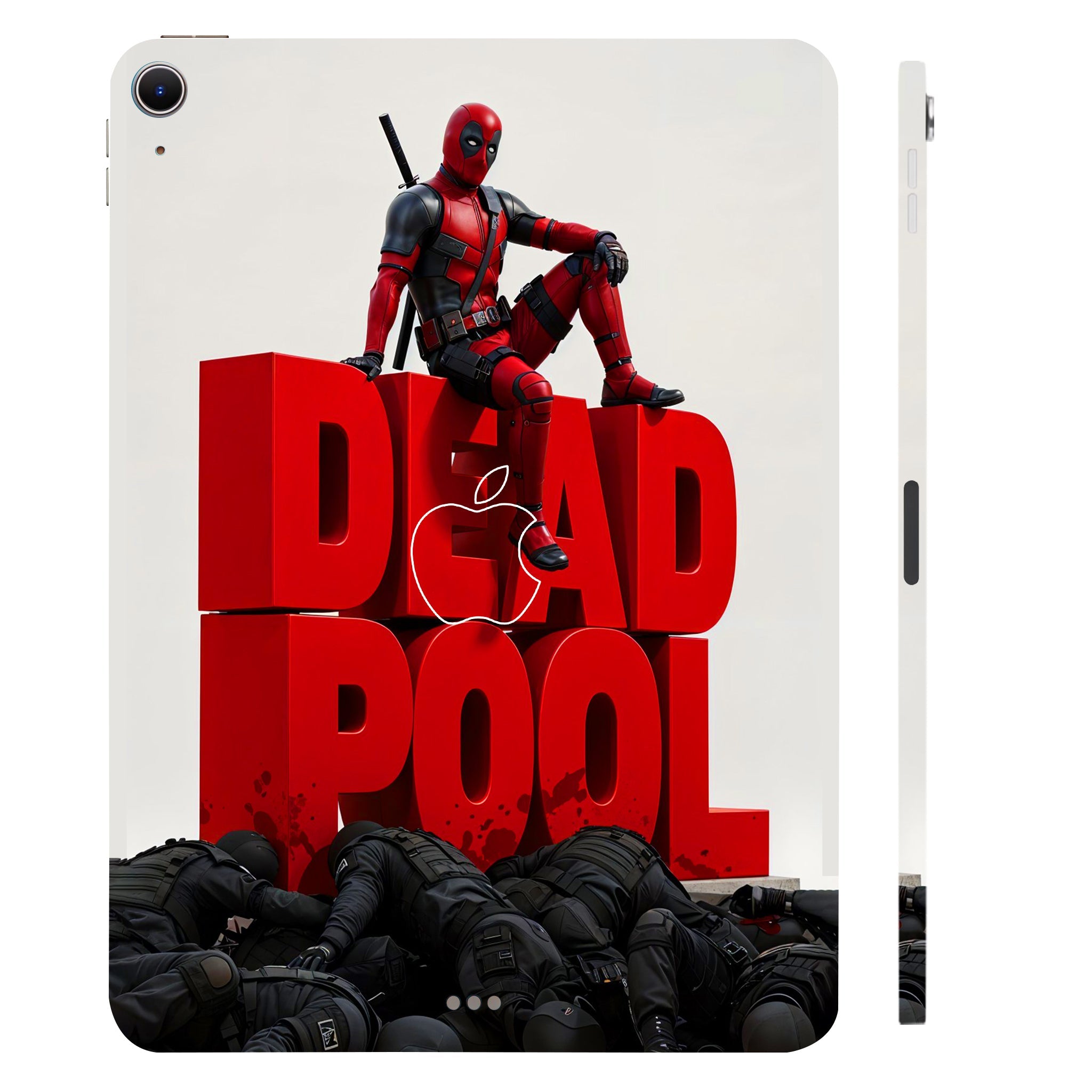 Apple iPad Air 13 M2 2024 Deadpool Overkill Mode Movies Tablet Skins