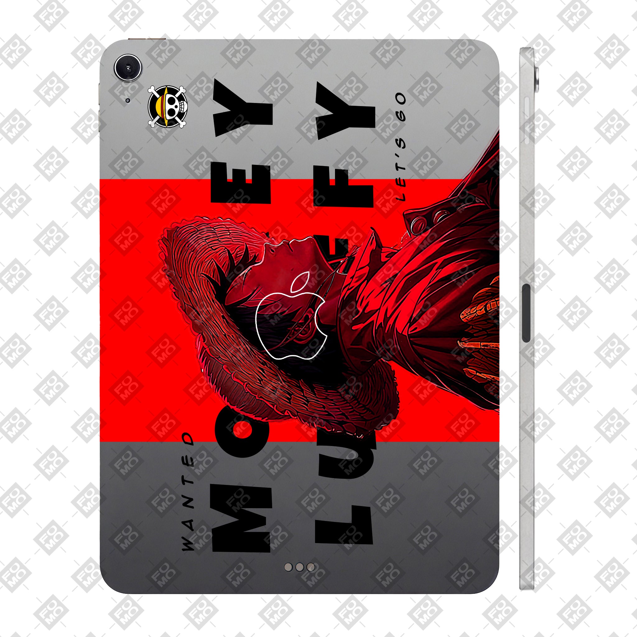 Apple iPad Air 13 M2 2024 Transparent Pirate King Tablet Skin