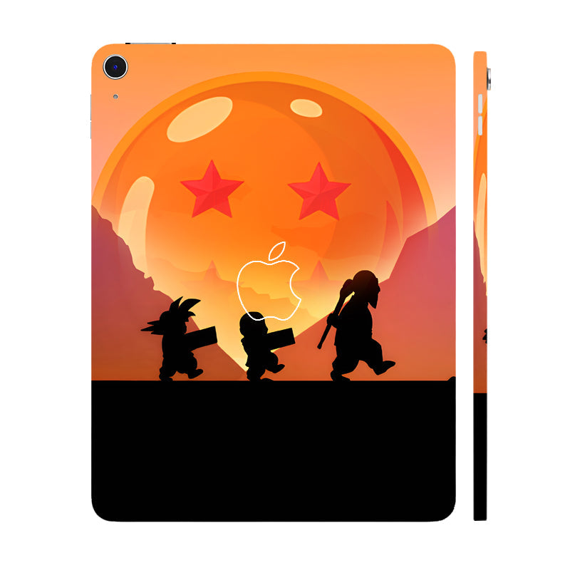 Apple iPad Air 13 M3 2025 Goku, Krillin & Roshi Anime Tablet Skins