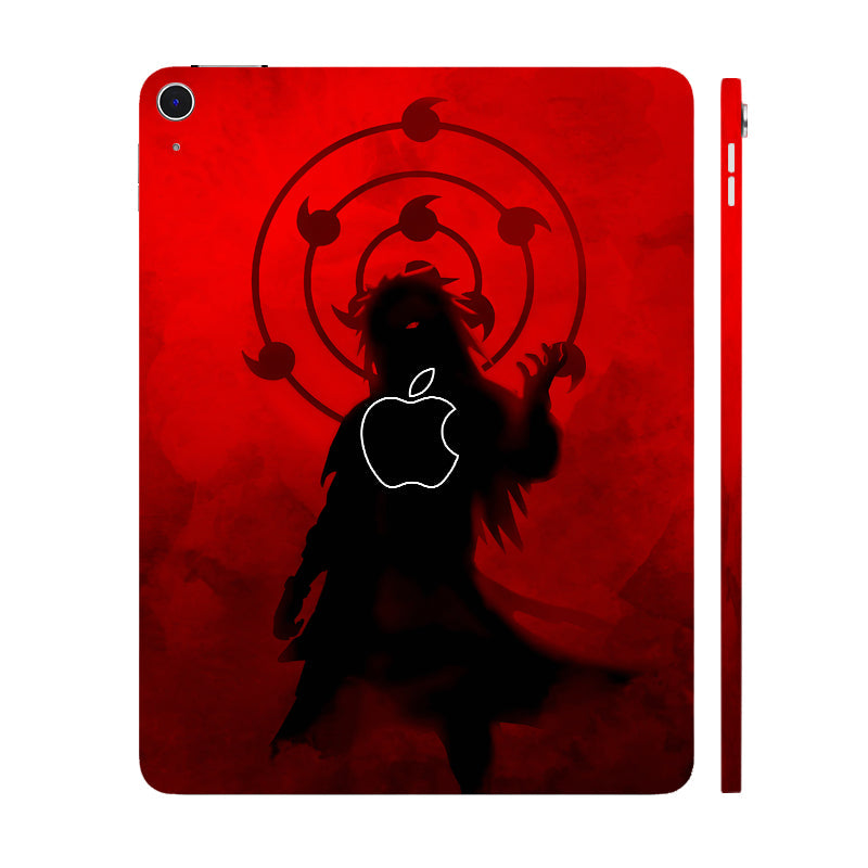 Apple iPad Air 13 M3 2025 Madara Uchiha Sharingan Anime Tablet Skins