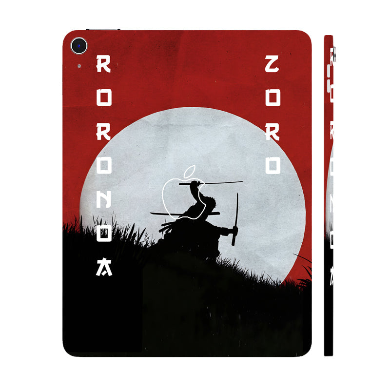 Apple iPad Air 13 M3 2025 Roronoa Zoro Santoryu Anime Tablet Skins