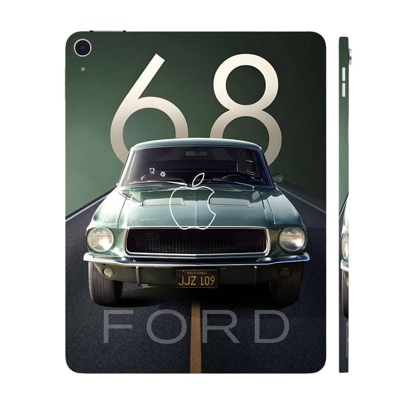 Apple iPad Air 13 M3 2025 1968 Bullit Mustang Cars & Bikes Tablet Skins