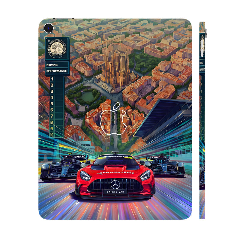 Apple iPad Air 13 M3 2025 2023 Spanish Grand Prix Cars & Bikes Tablet Skins