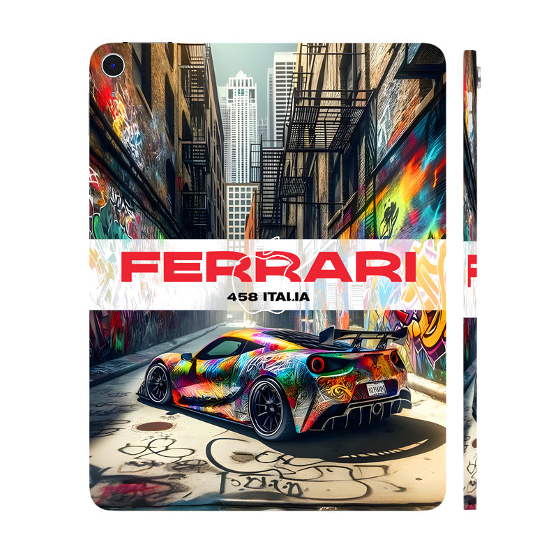 Apple iPad Air 13 M3 2025 Ferrari 458 Italia Cars & Bikes Tablet Skins