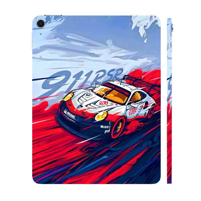 Apple iPad Air 13 M3 2025 Porsche 911 RSR Cars & Bikes Tablet Skins