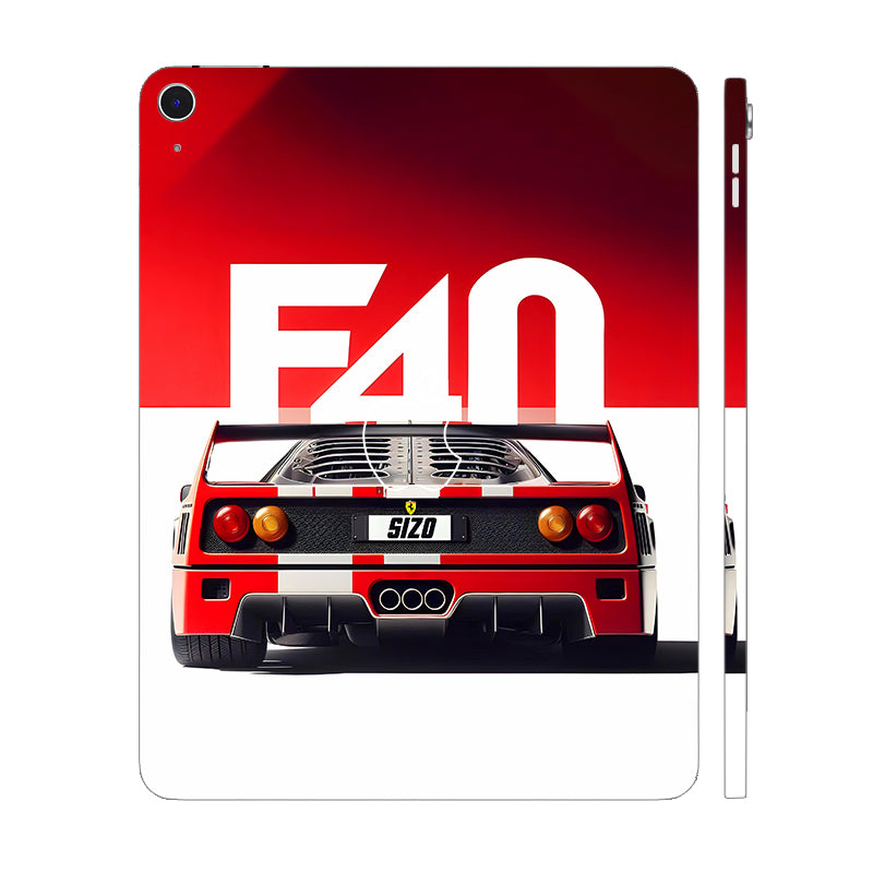 Apple iPad Air 13 M3 2025 Ferrari F40 Cars & Bikes Tablet Skins