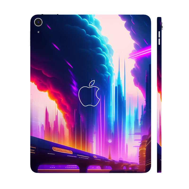 Apple iPad Air 13 M3 2025 Neon City Tablet Skins
