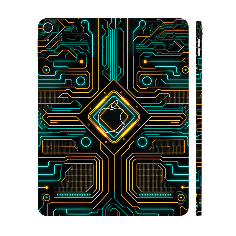 Apple iPad Air 13 M3 2025 Luminous Circuit Design Tablet Skins