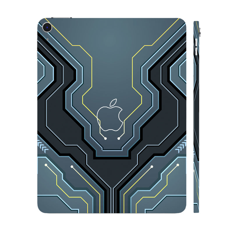 Apple iPad Air 13 M3 2025 Futuristic Techno Tablet Skins