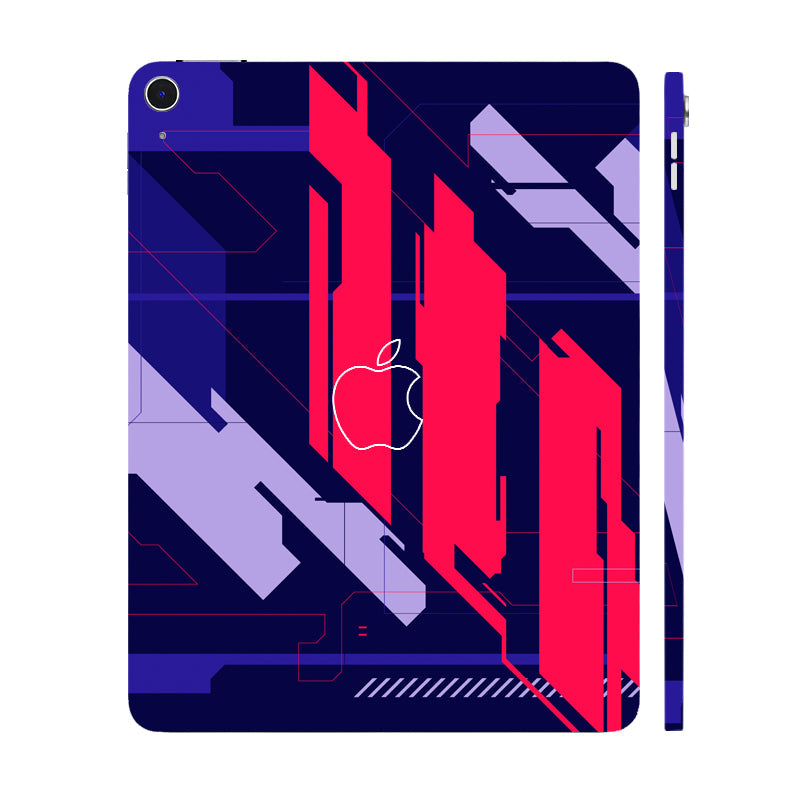 Apple iPad Air 13 M3 2025 Retro Innovative Illustration Tablet Skins