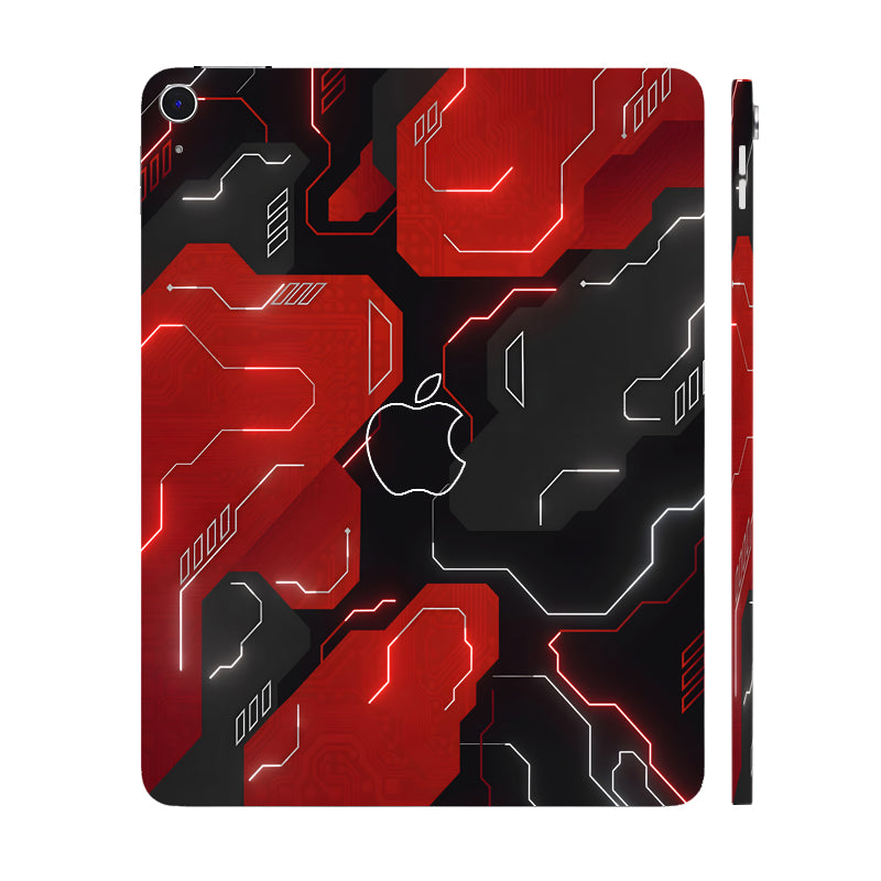 Apple iPad Air 13 M3 2025 Electric Grid Tablet Skins
