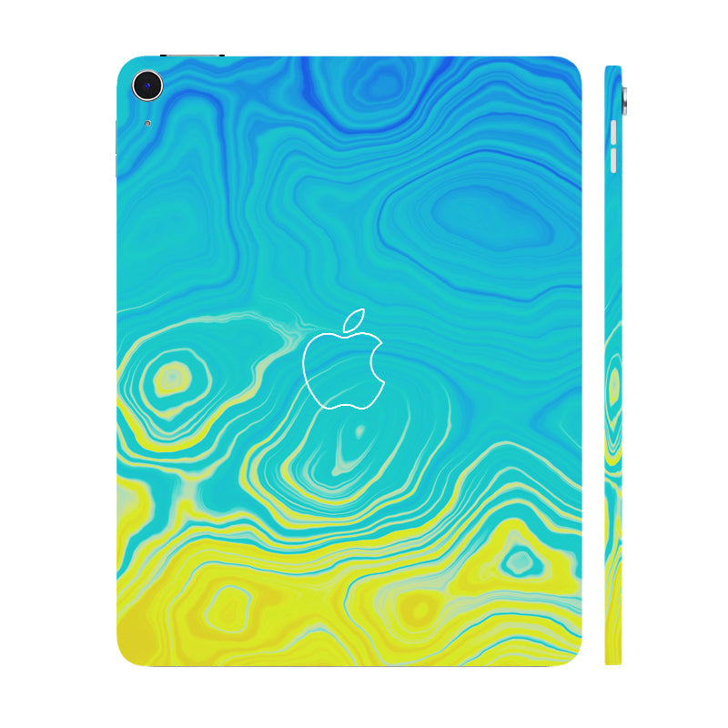 Apple iPad Air 13 M3 2025 Ocean Gradient Waves Tablet Skins