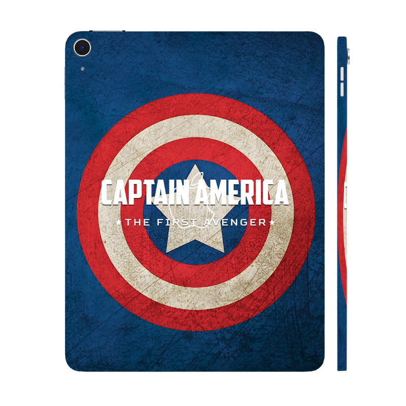 Apple iPad Air 13 M3 2025 Captain America Movies Tablet Skin