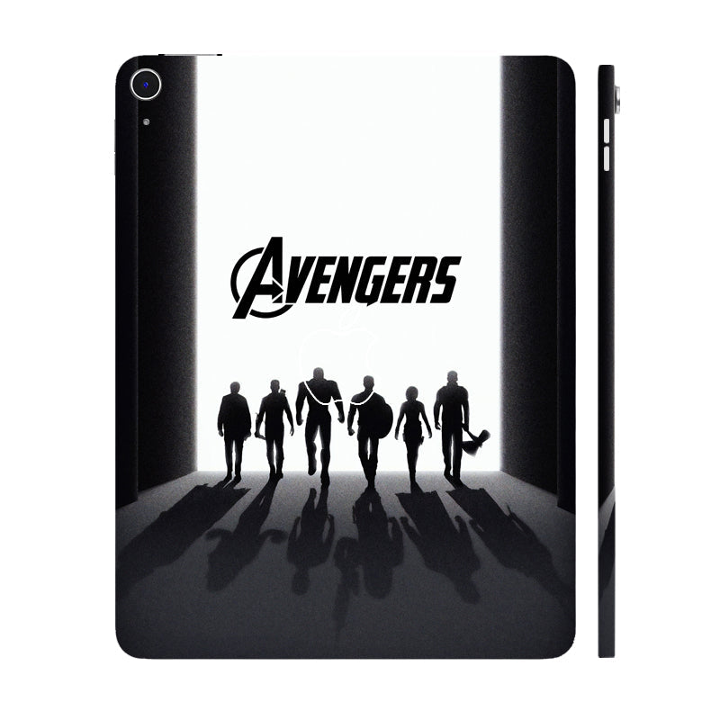 Apple iPad Air 13 M3 2025 Avengers in Black Movies Tablet Skins