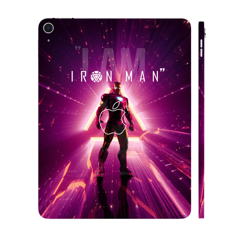 Apple iPad Air 13 M3 2025 I Am Iron Man Movies Tablet Skins