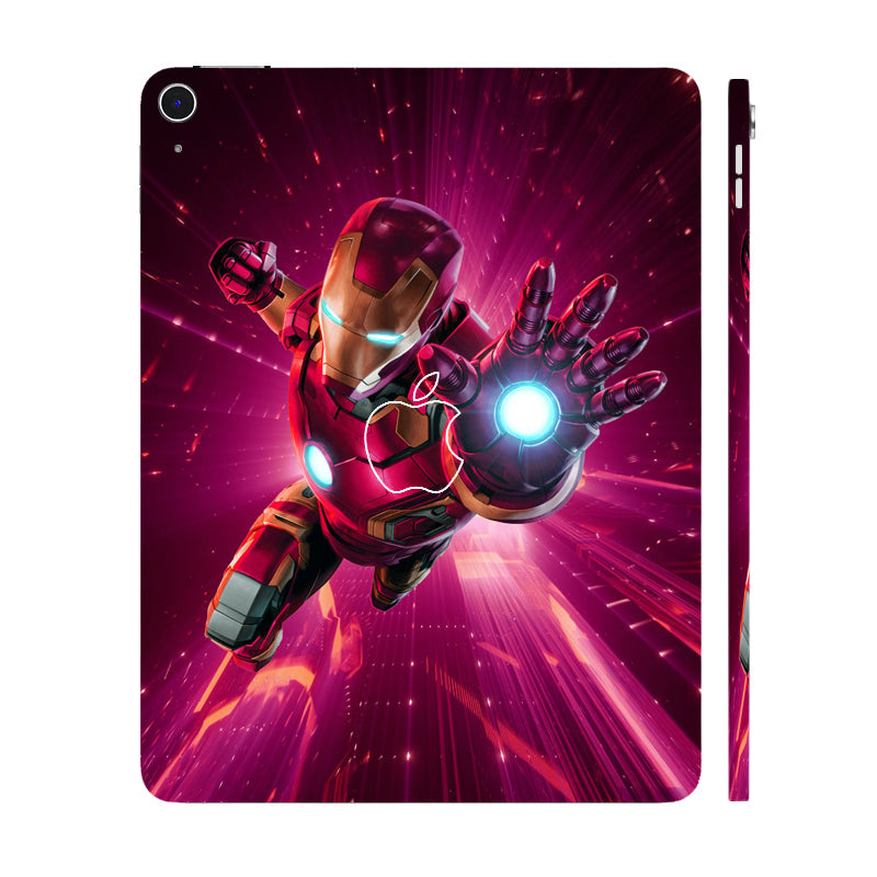 Apple iPad Air 13 M3 2025 Iron Man in Action Movies Tablet Skins