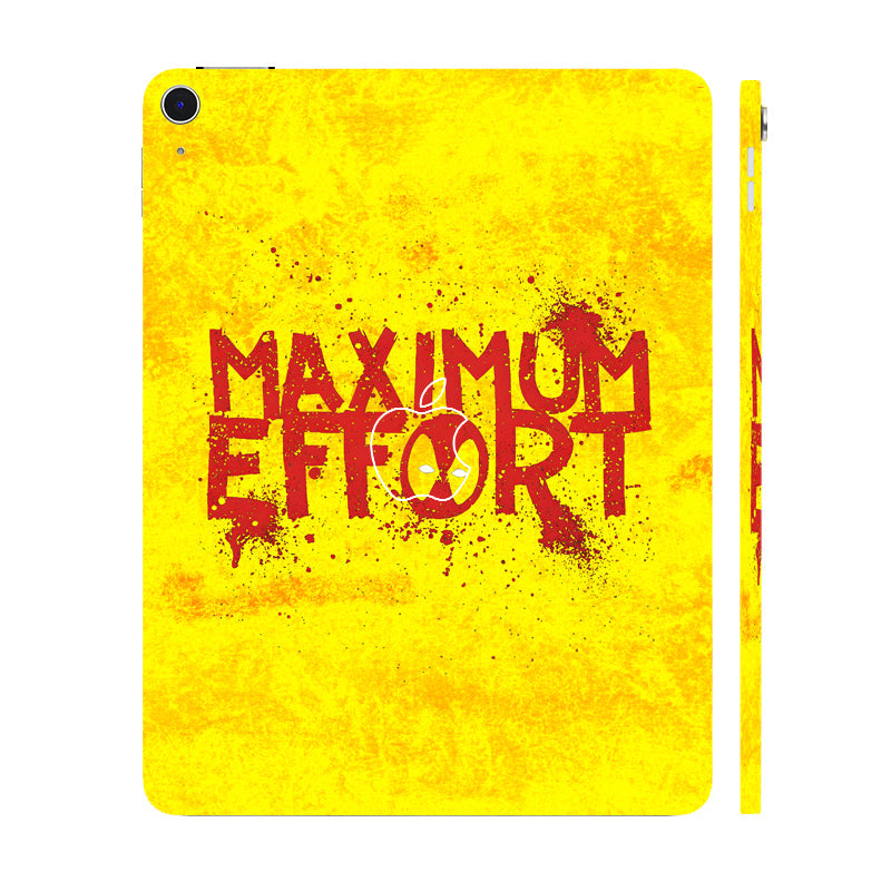 Apple iPad Air 13 M3 2025 Deadpool Maximum Effort Movies Tablet Skins