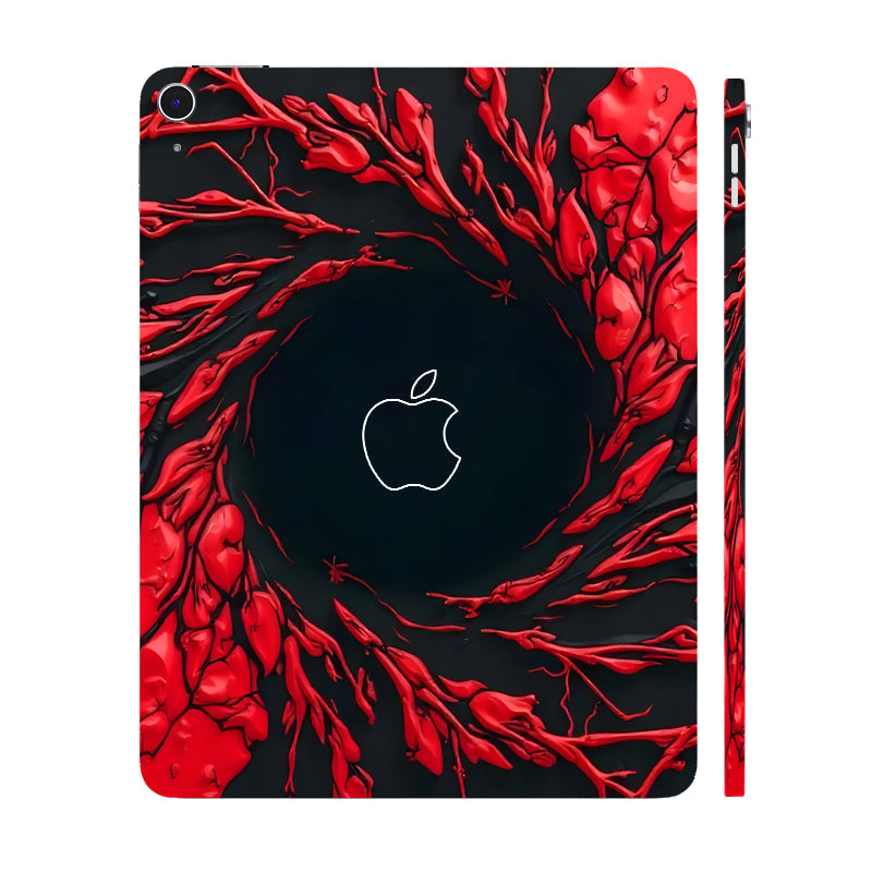 Apple iPad Air 13 M3 2025 Spiderman Web Red Movies Tablet Skins