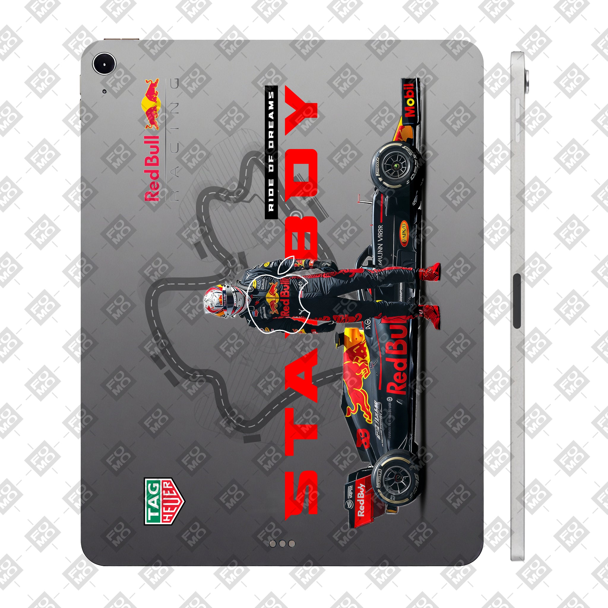 Apple iPad Air 13 M3 2025 Transparent Starboy Racer Tablet Skin