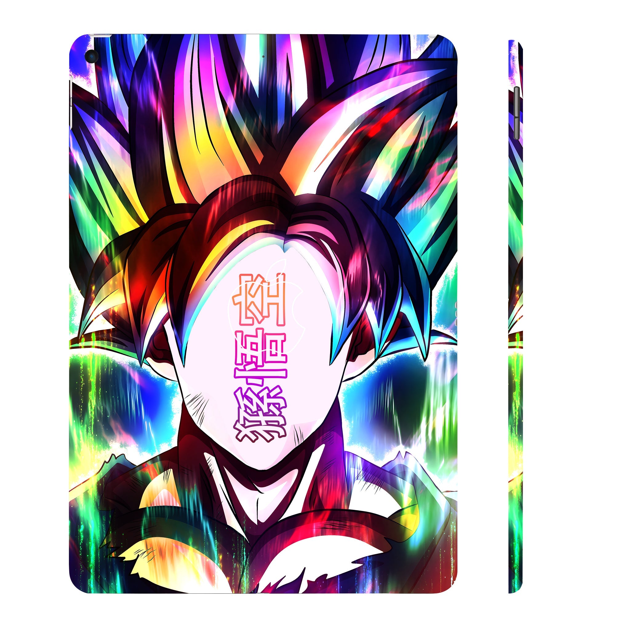 Apple iPad Air 3 2019 Super Saiyan Mode Anime Tablet Skins