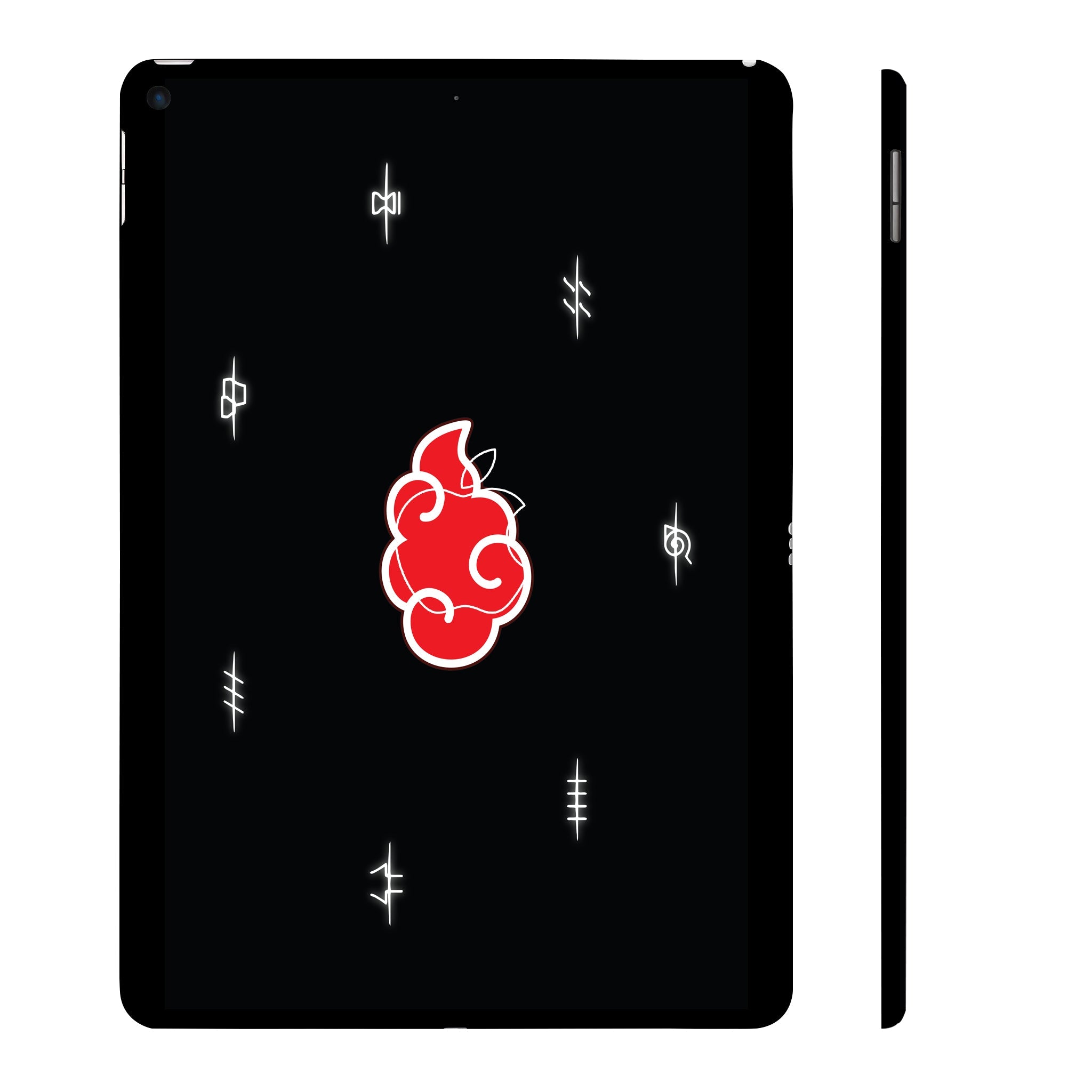 Apple iPad Air 3 2019 Akatsuki Logo Naruto Anime Tablet Skins