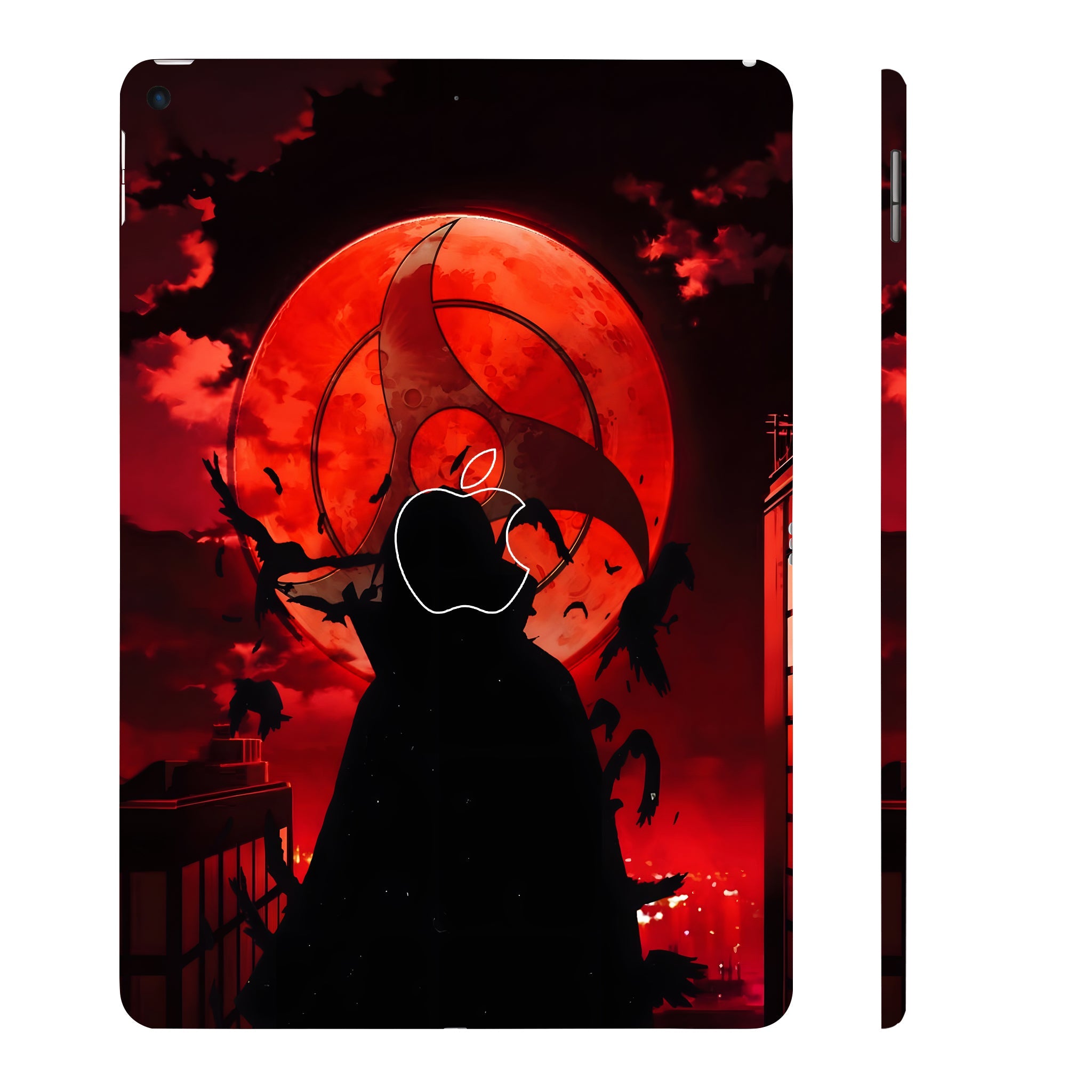 Apple iPad Air 3 2019 Shadow of Itachi The Mangekyou Anime Tablet Skins