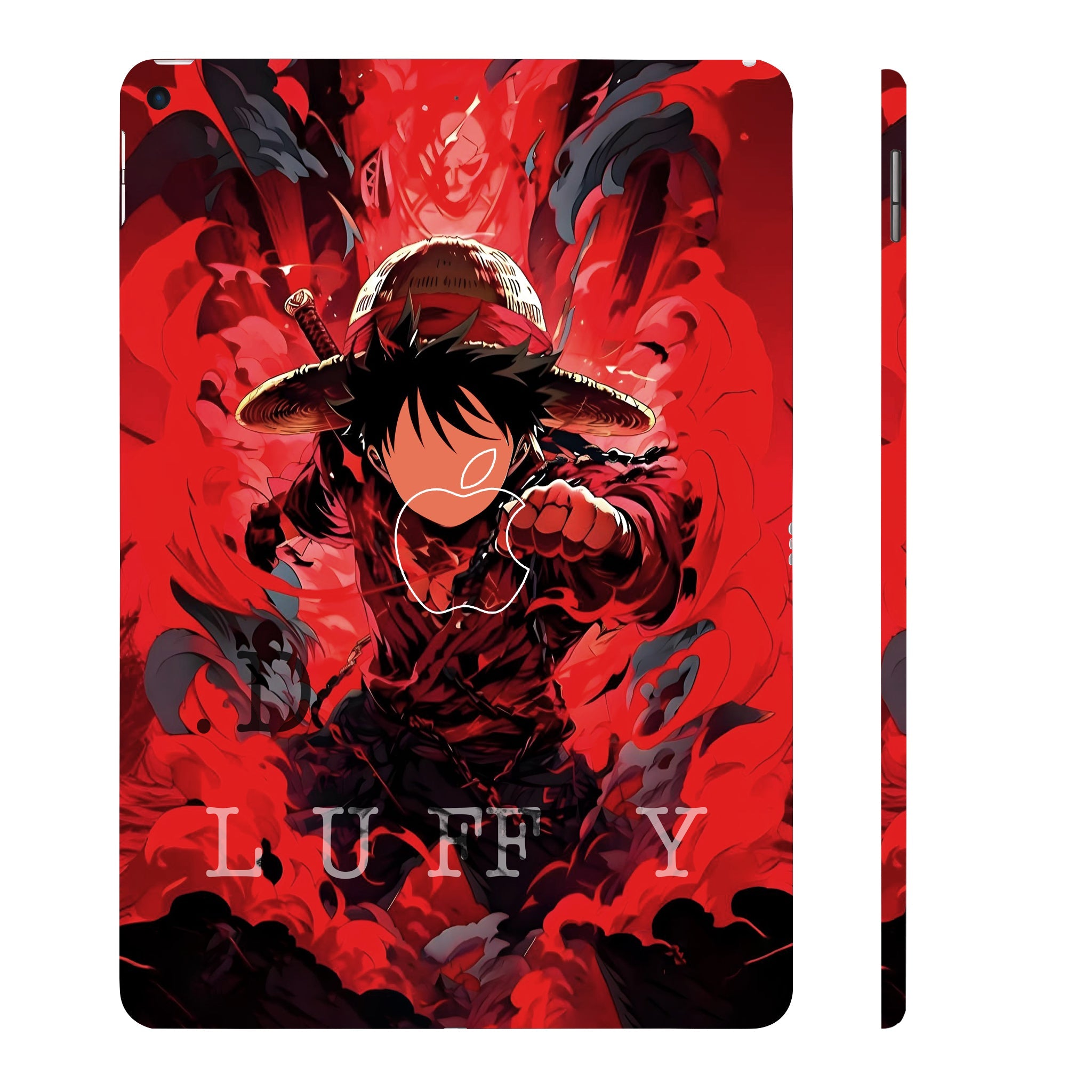 Apple iPad Air 3 2019 Gear Fifth Luffy in Red Anime Tablet Skins