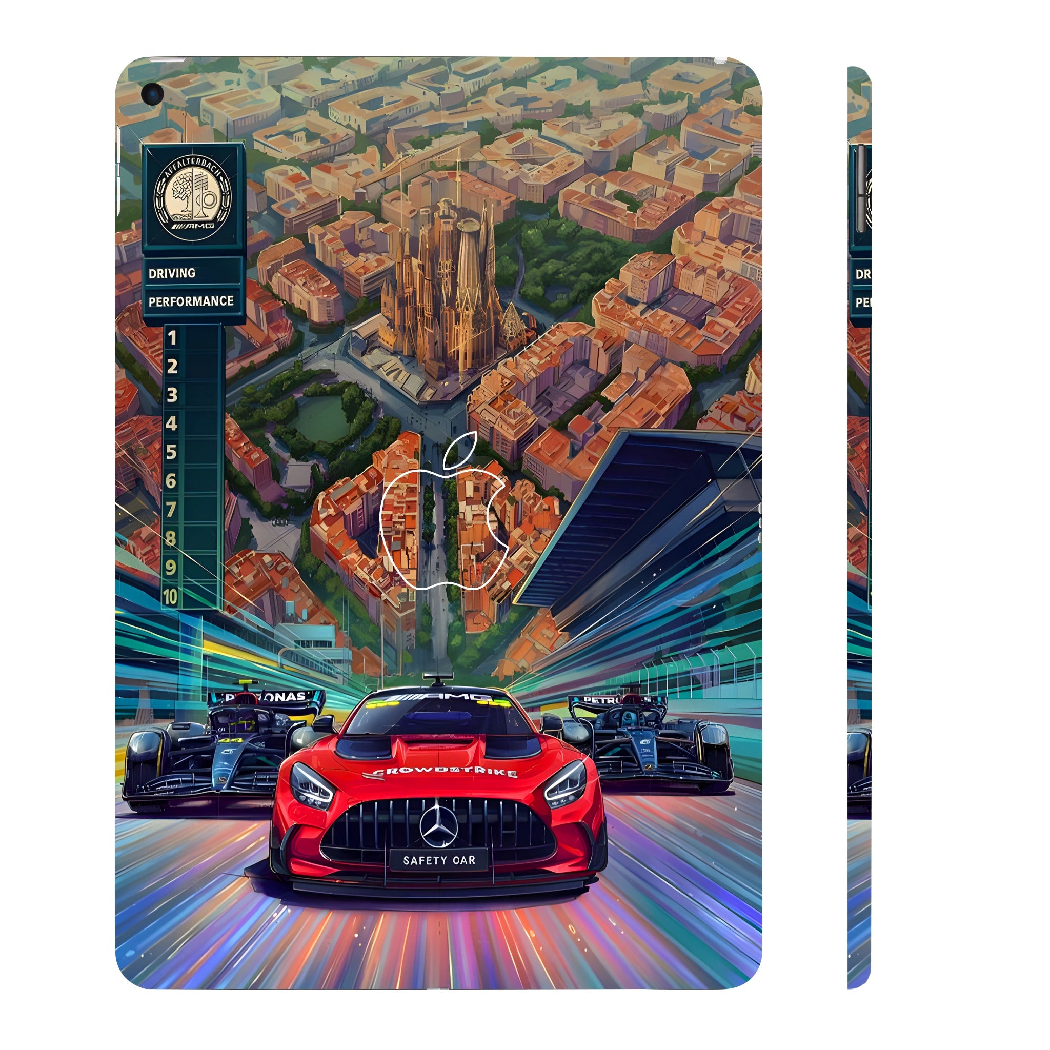 Apple iPad Air 3 2019 2023 Spanish Grand Prix Cars & Bikes Tablet Skins