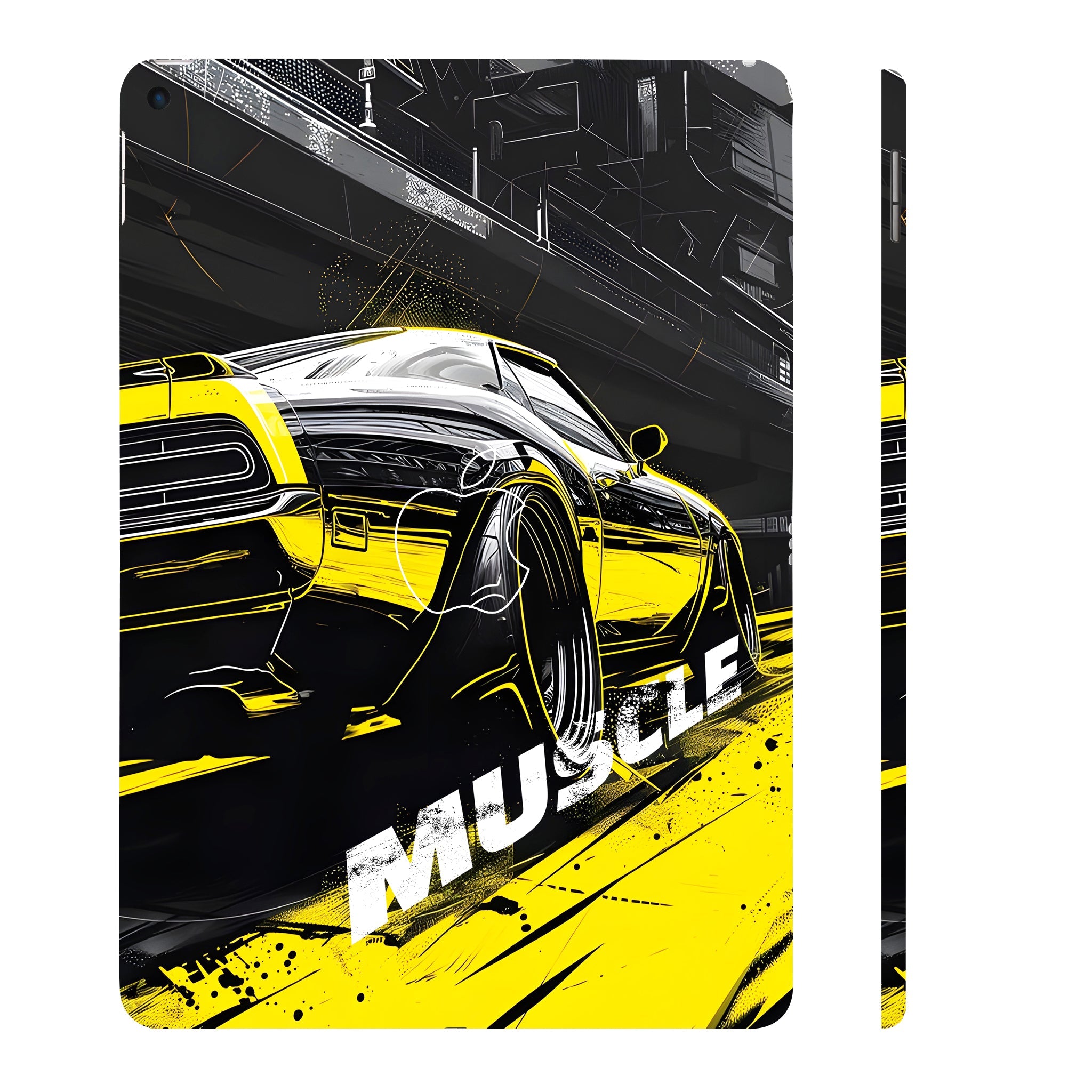 Apple iPad Air 3 2019 Black Muscle Cars & Bikes Tablet Skins