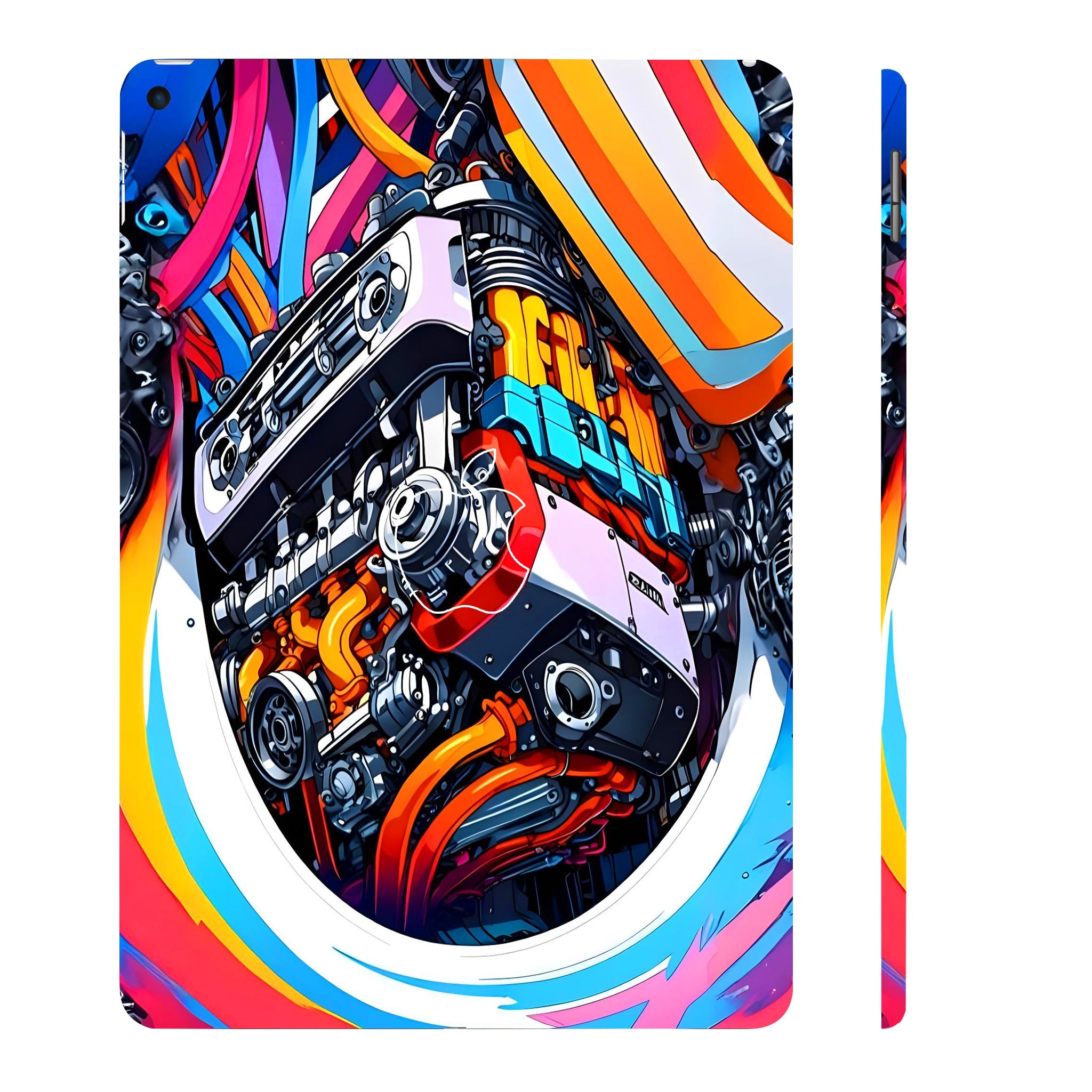 Apple iPad Air 3 2019 Power in Motion Cars & Bikes Tablet Skins